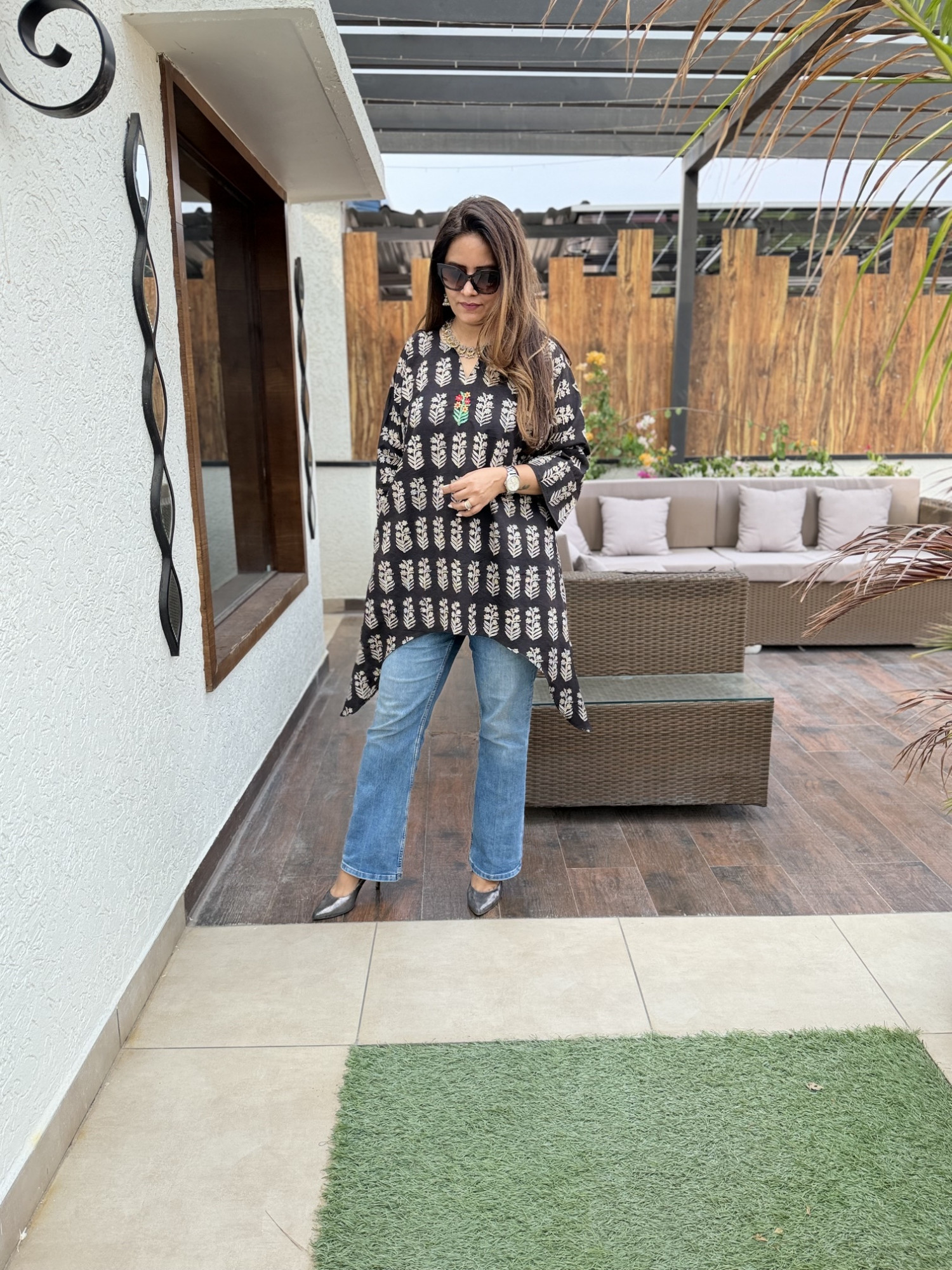 Siyara Cotton Kurti