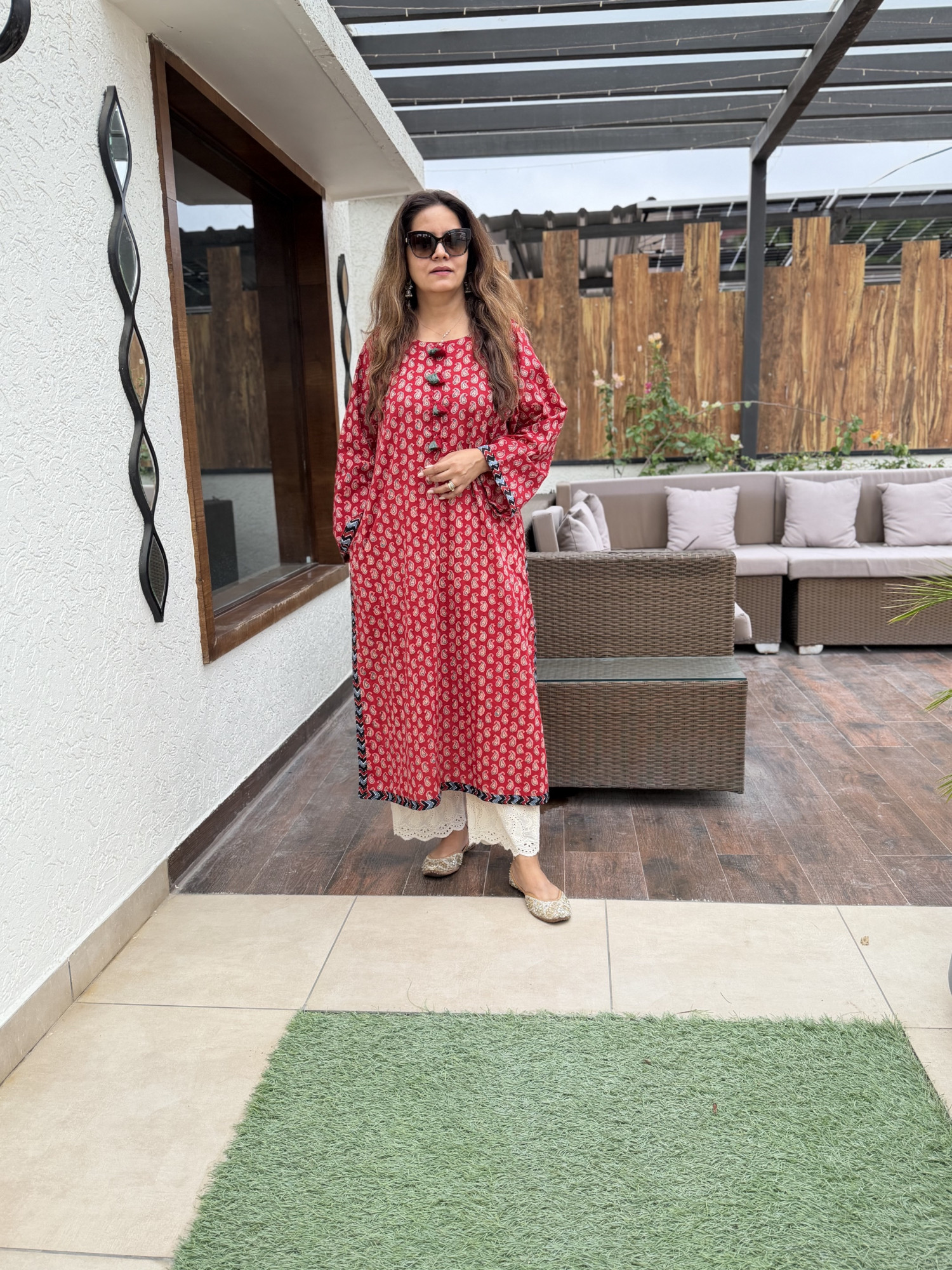 Rinkle Cotton Kurta