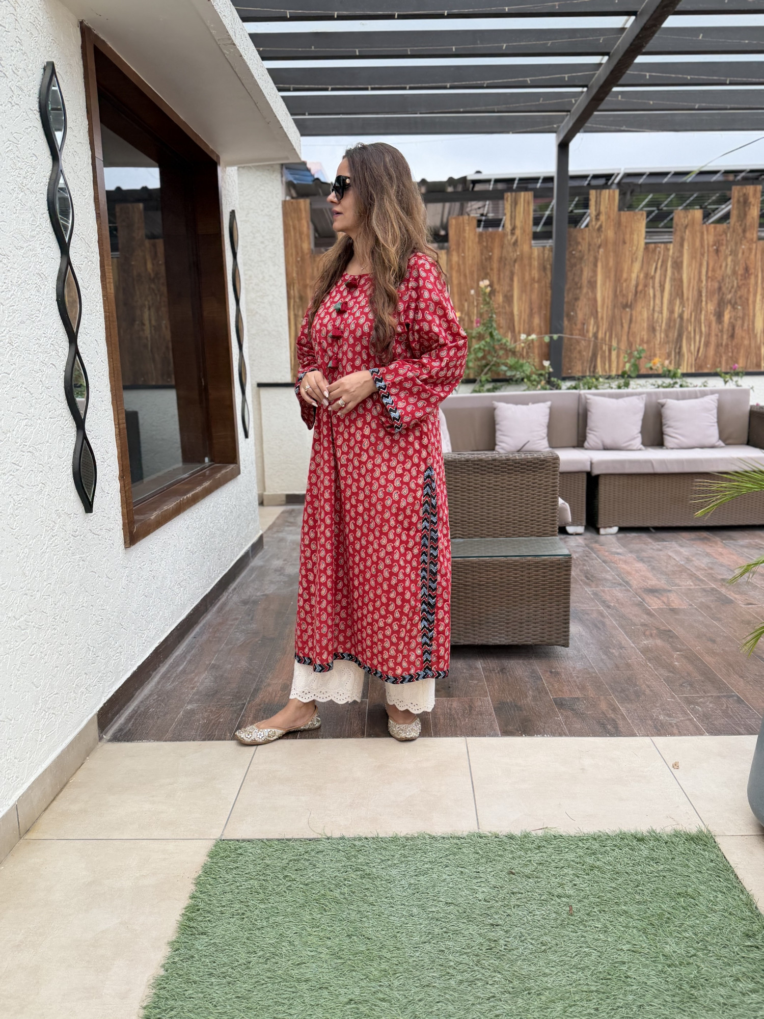 Rinkle Cotton Kurta