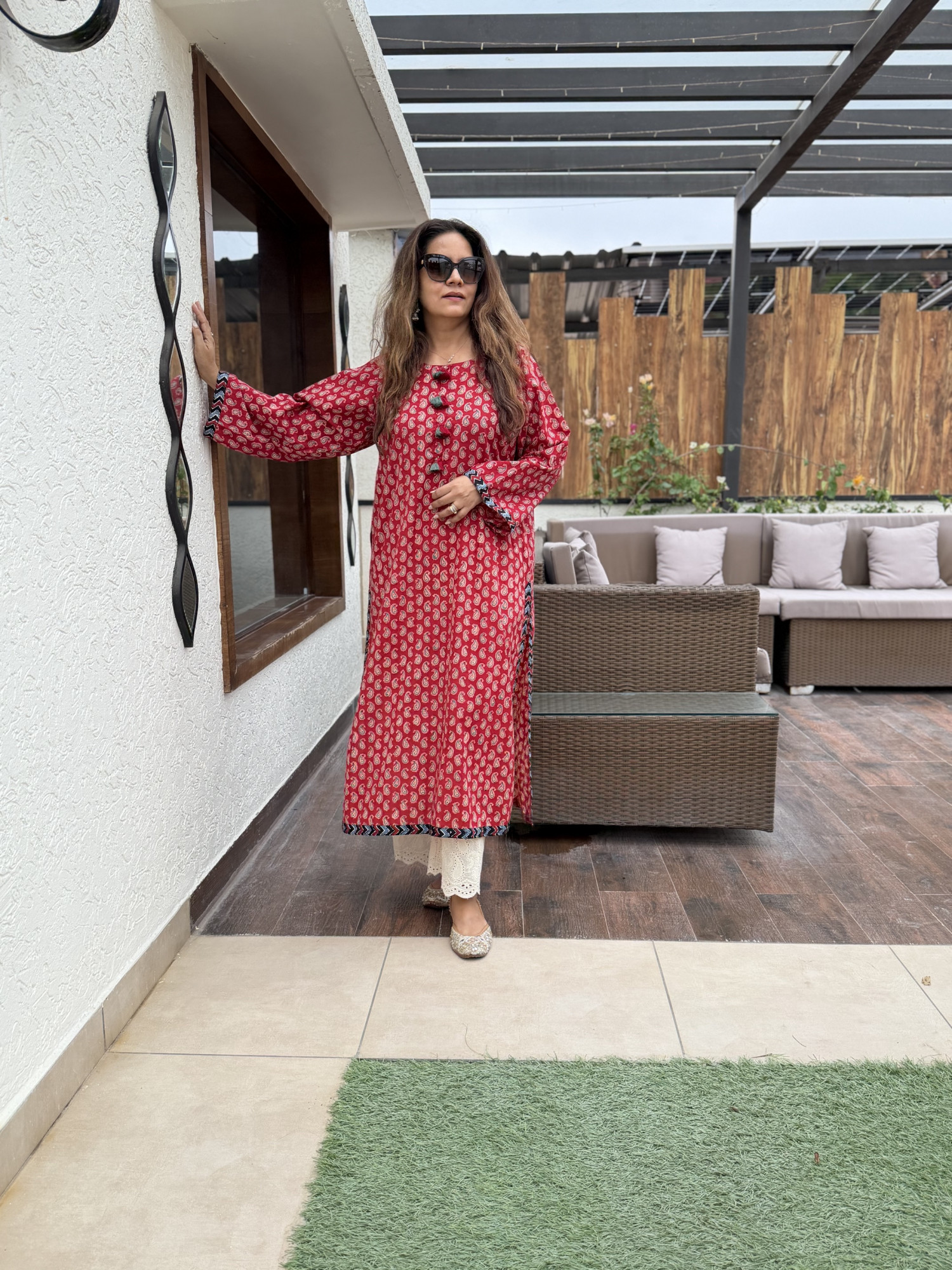 Rinkle Cotton Kurta