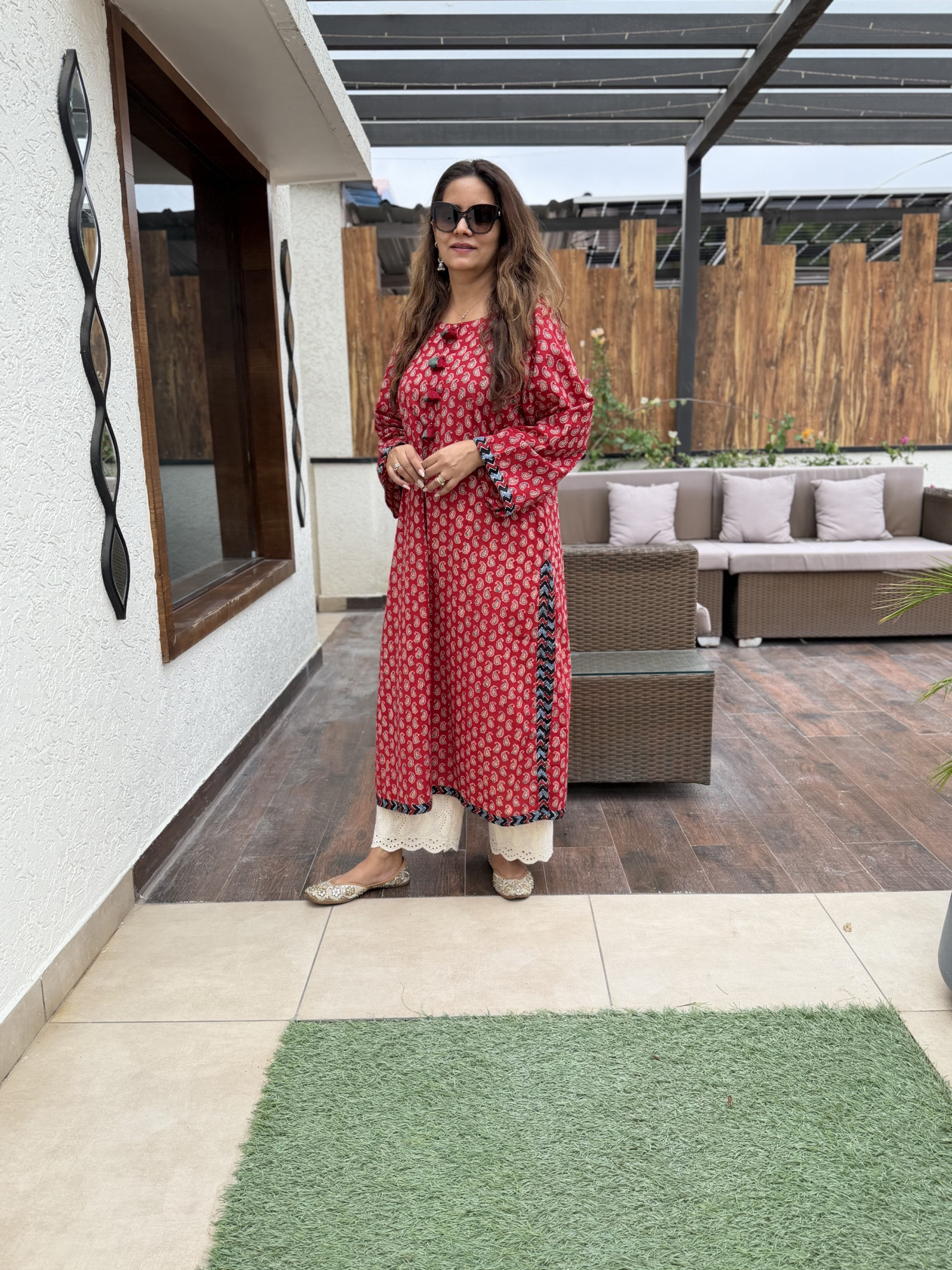 Rinkle Cotton Kurta