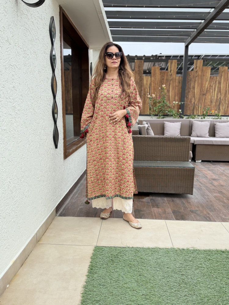 Image of Rozana Cotton Kurta
