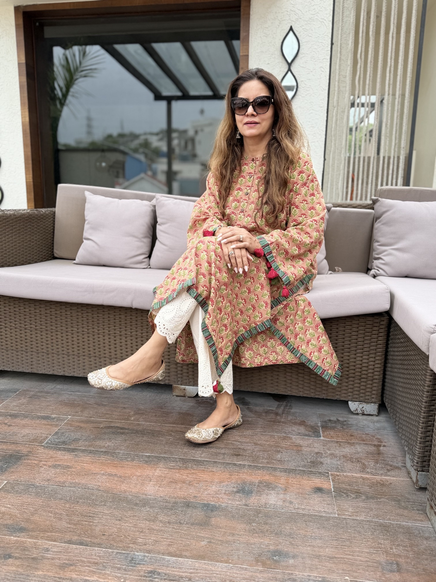 Rozana Cotton Kurta