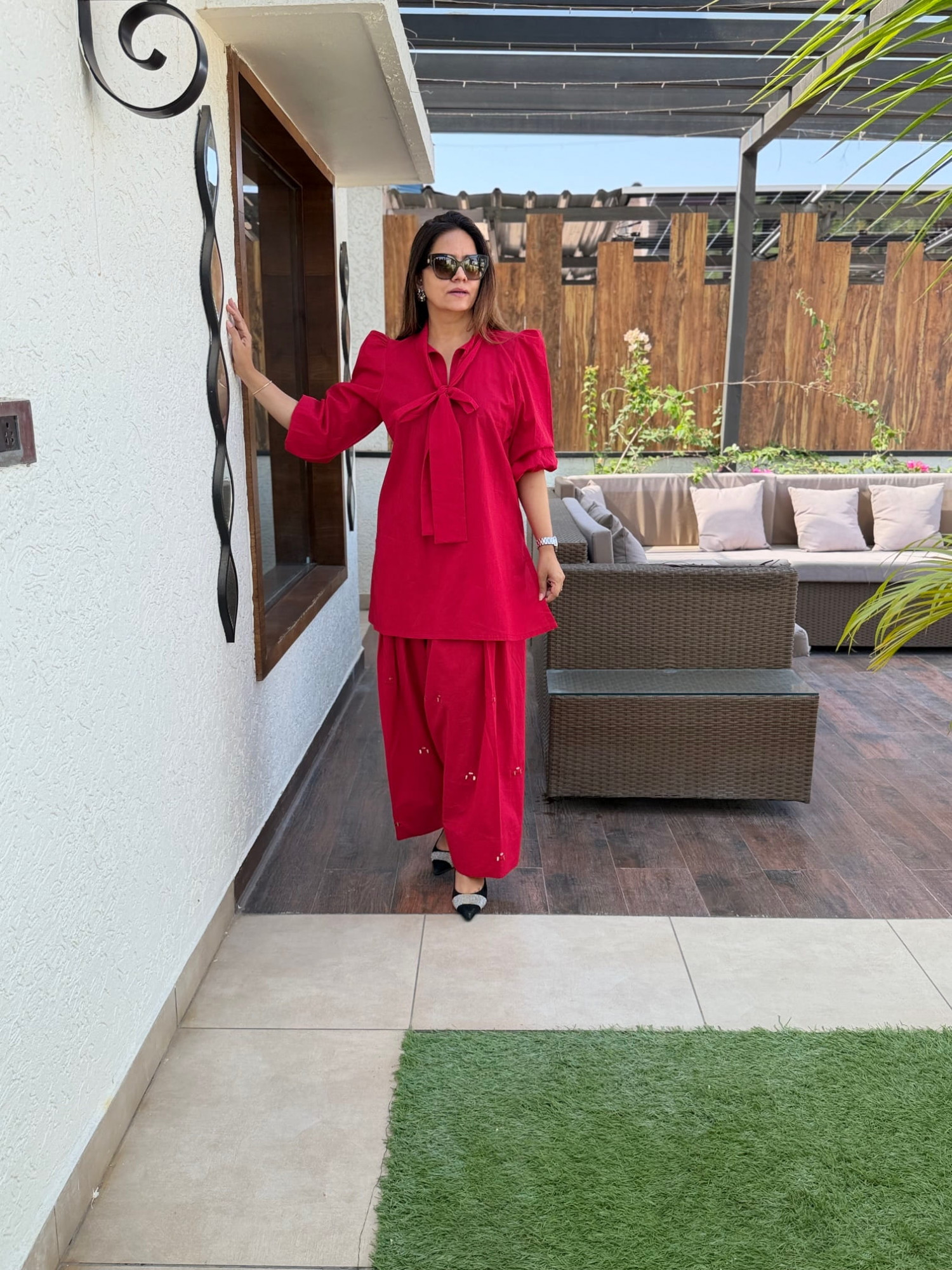 Mahira Cotton Co-ord Set