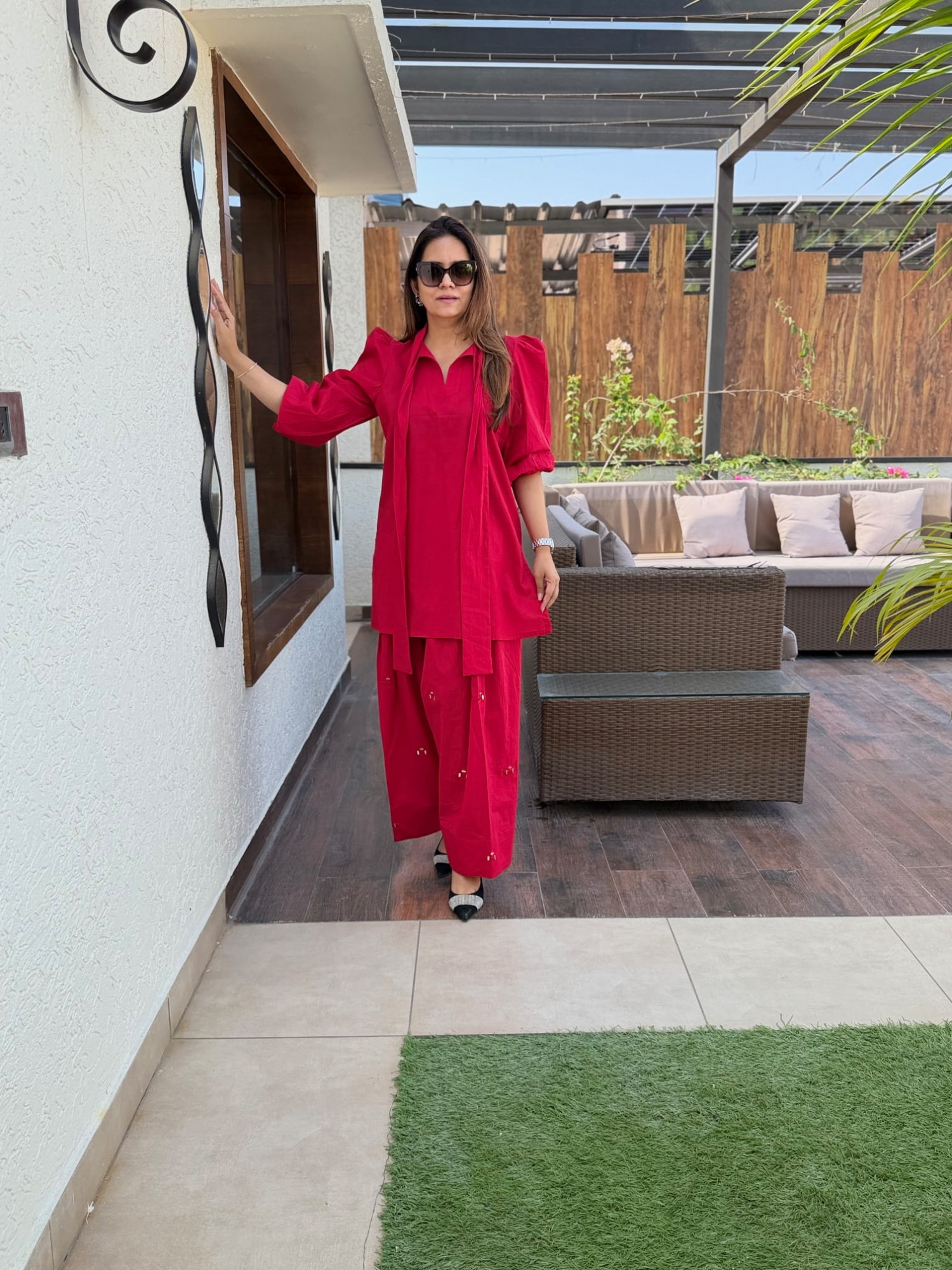 Mahira Cotton Co-ord Set