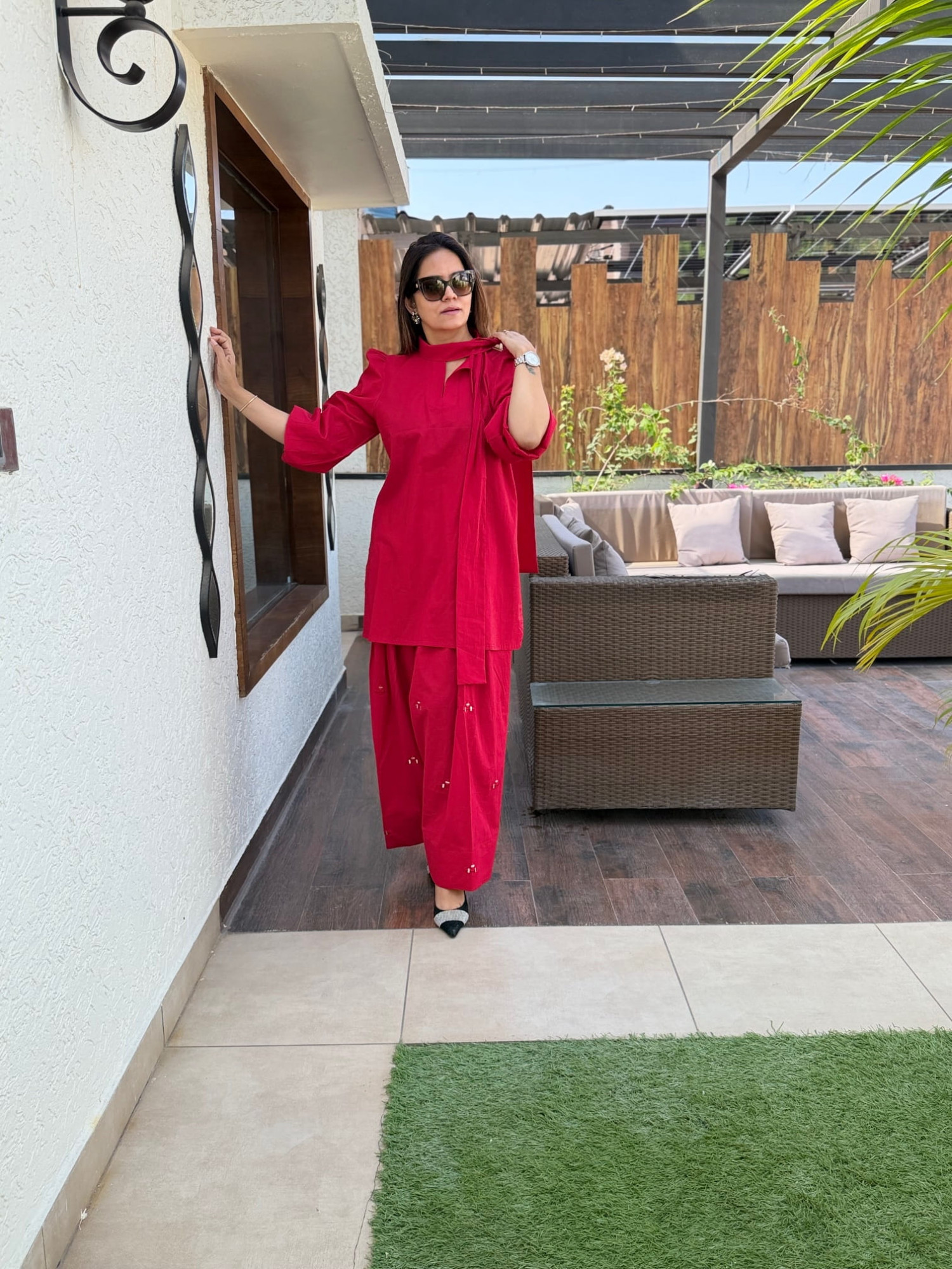 Mahira Cotton Co-ord Set