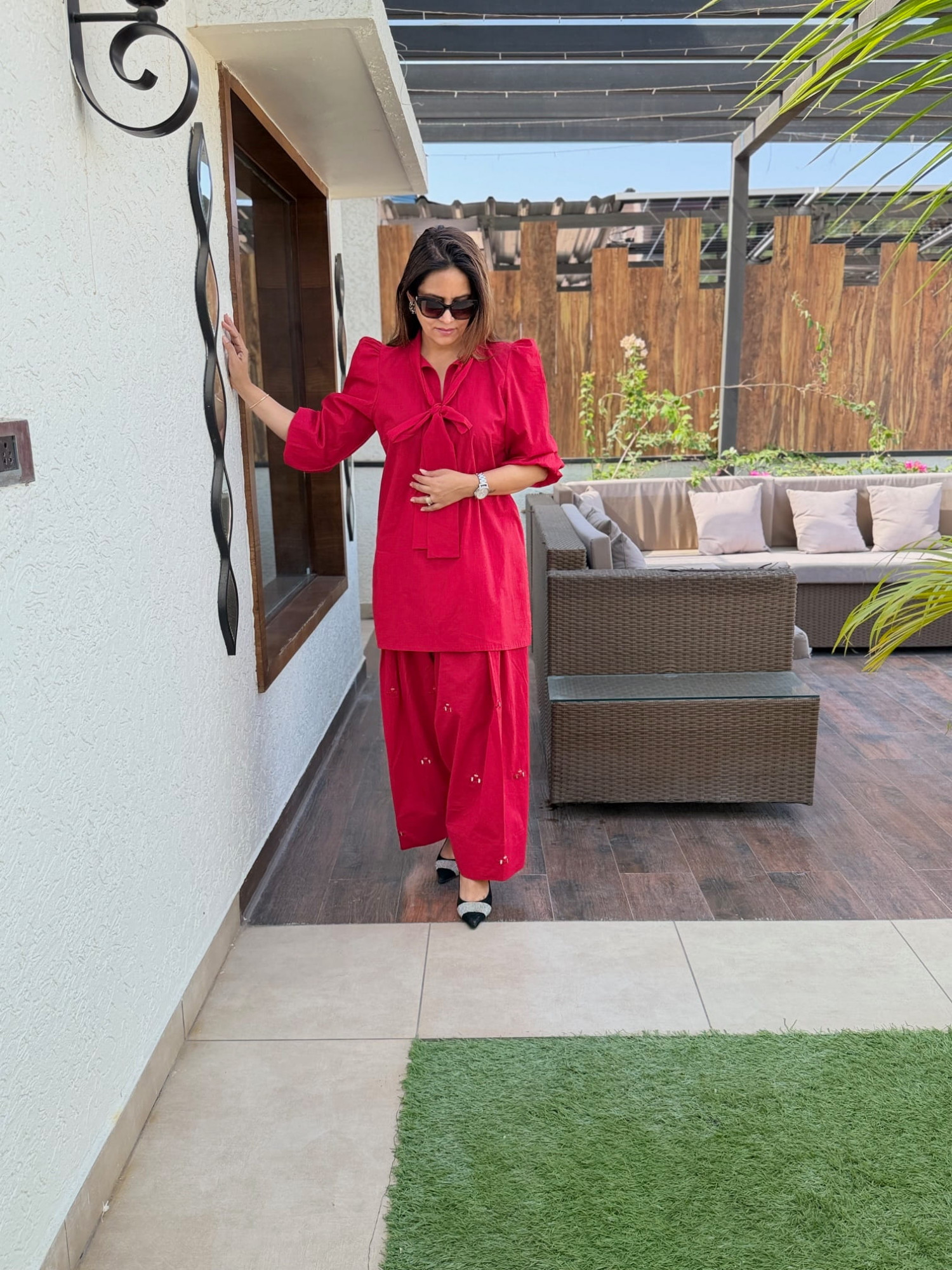 Mahira Cotton Co-ord Set