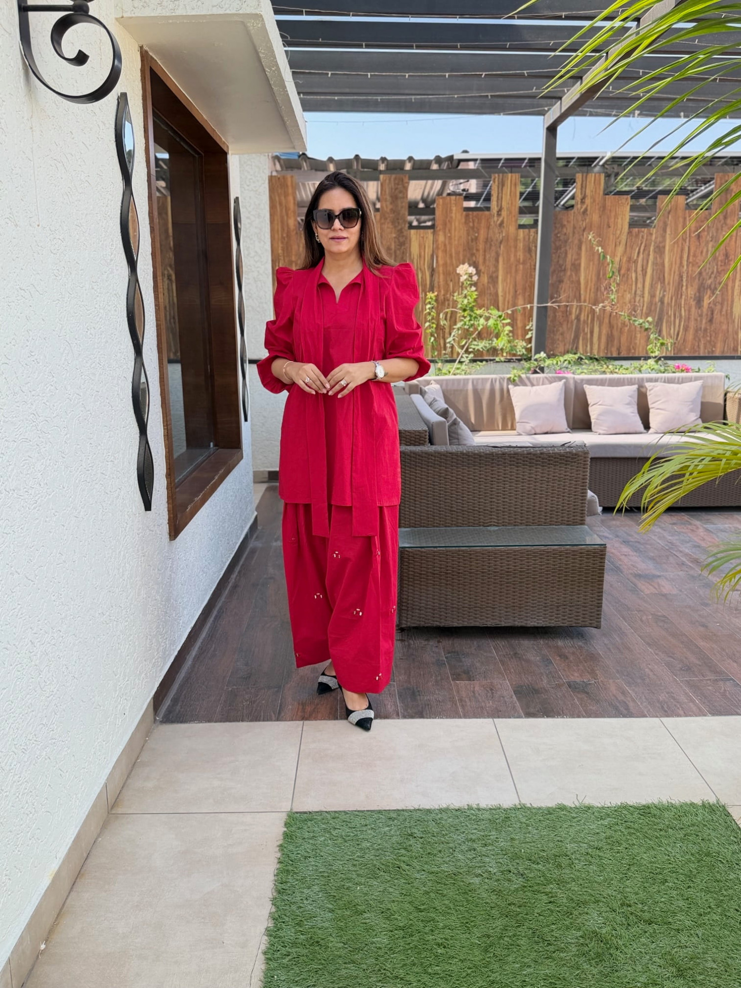 Mahira Cotton Co-ord Set