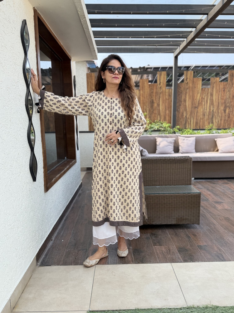 Image of Chaandni Cotton Kurta