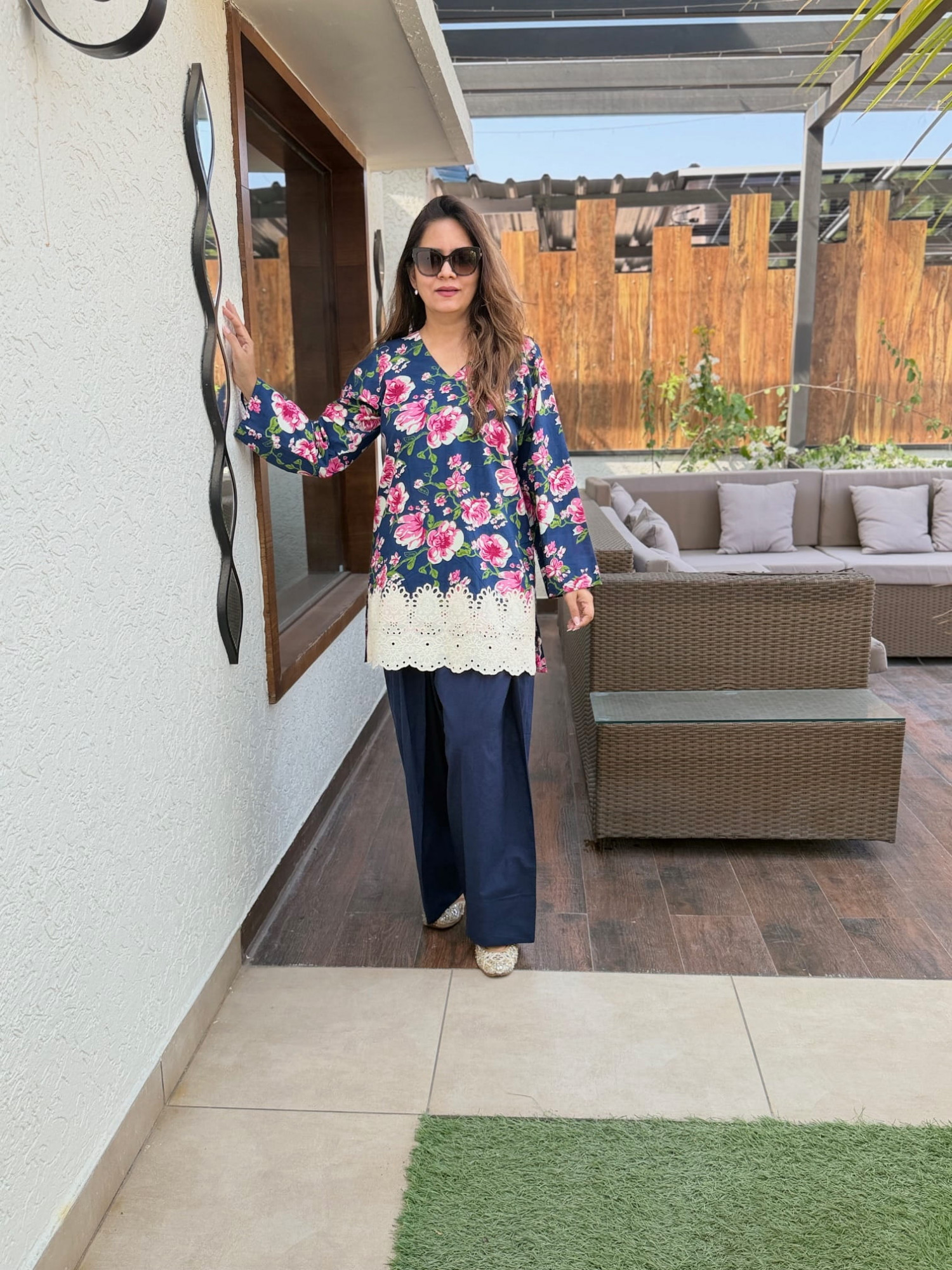 Veena Cotton Suit