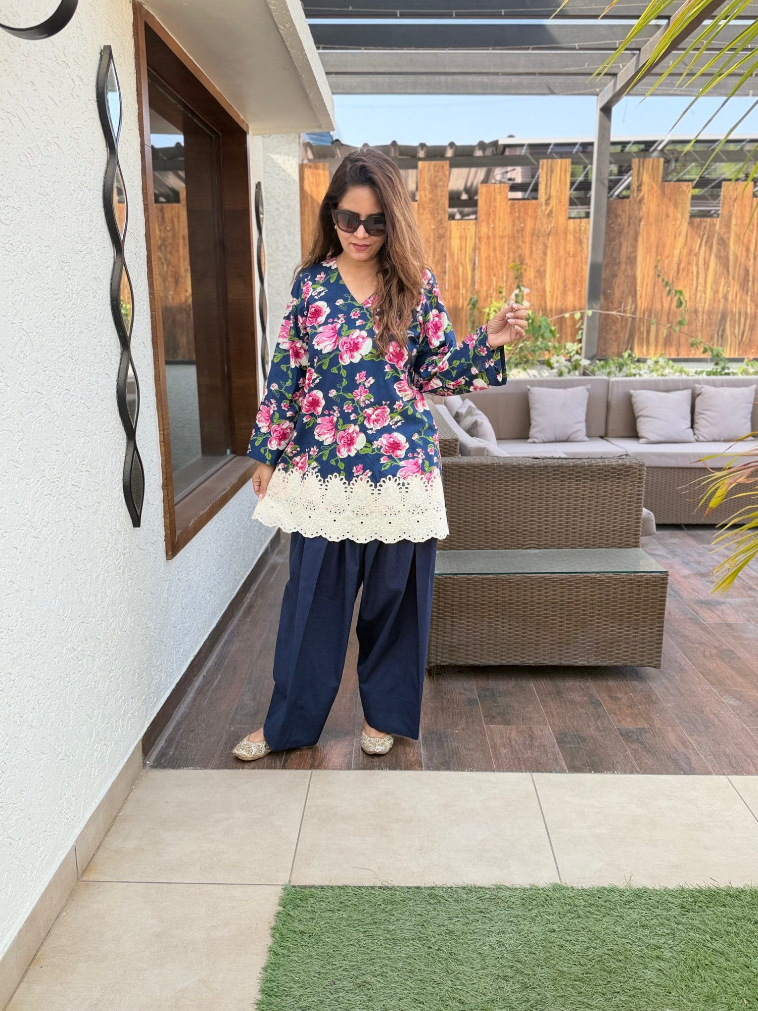 Veena Cotton Suit