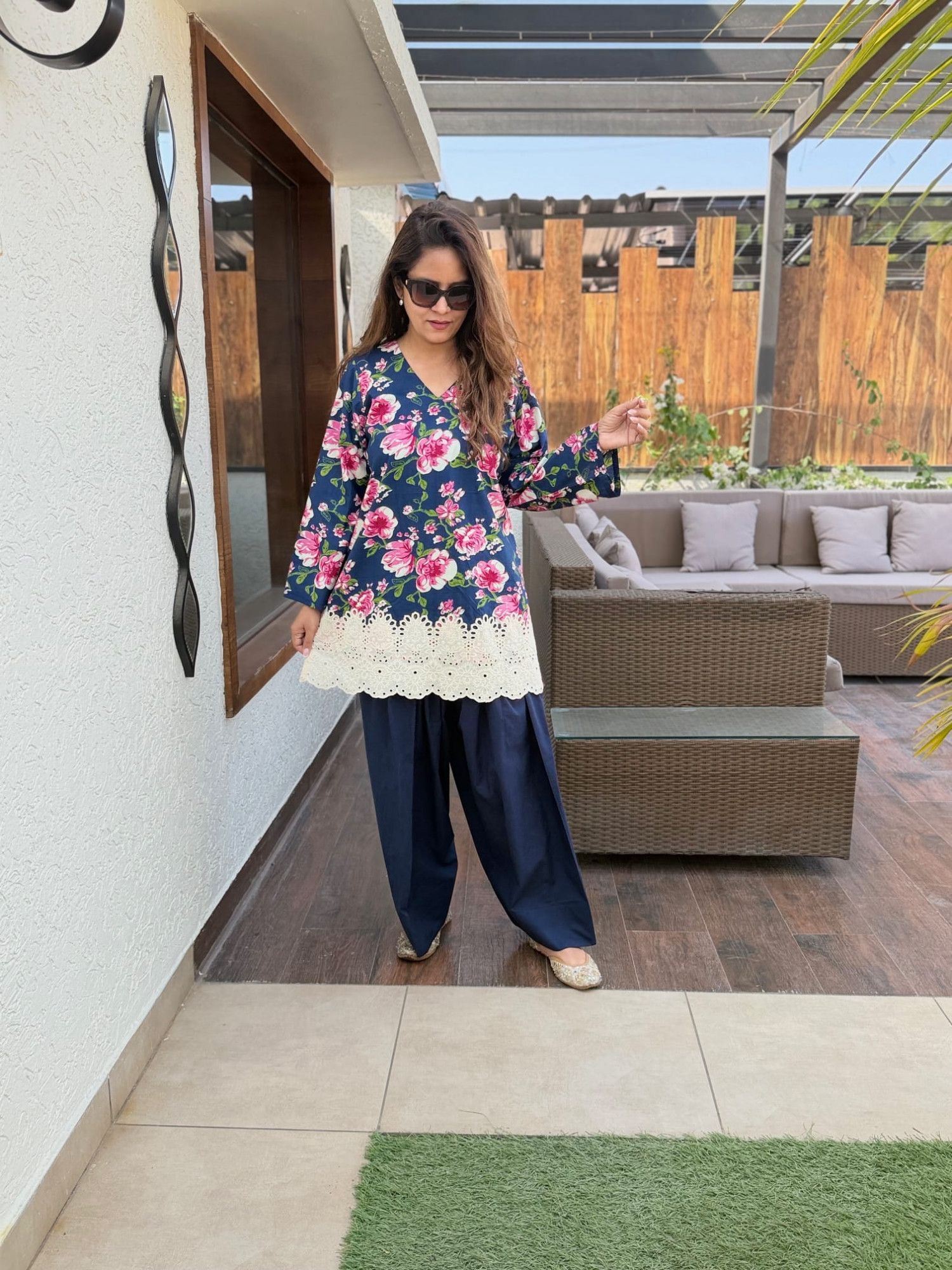 Veena Cotton Suit