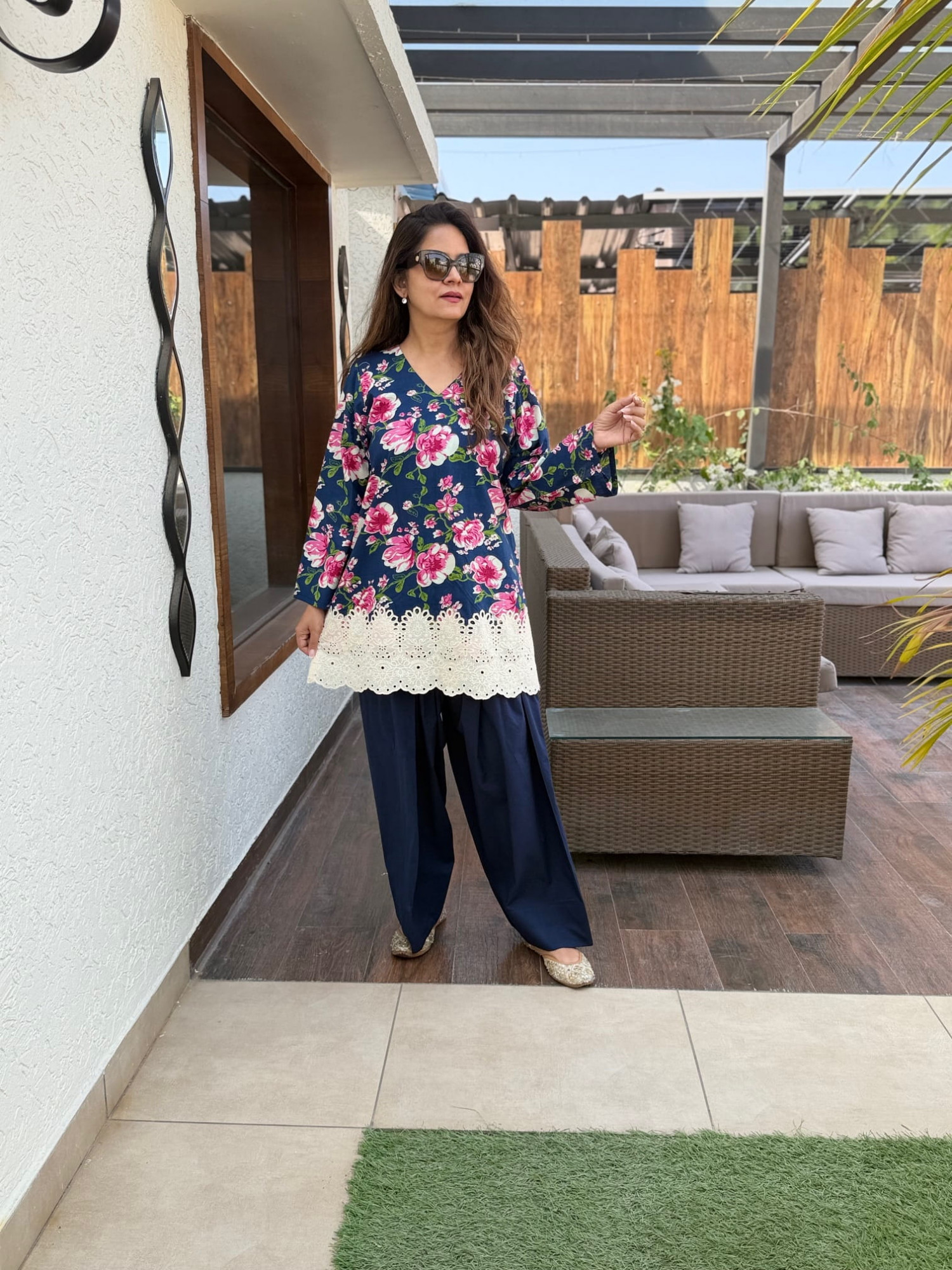 Veena Cotton Suit