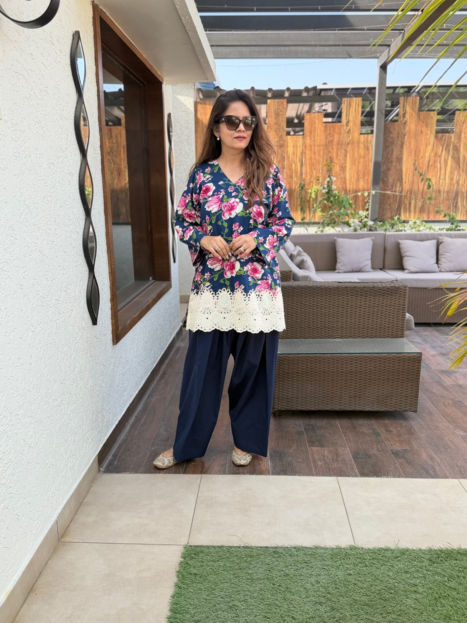 Veena Cotton Suit
