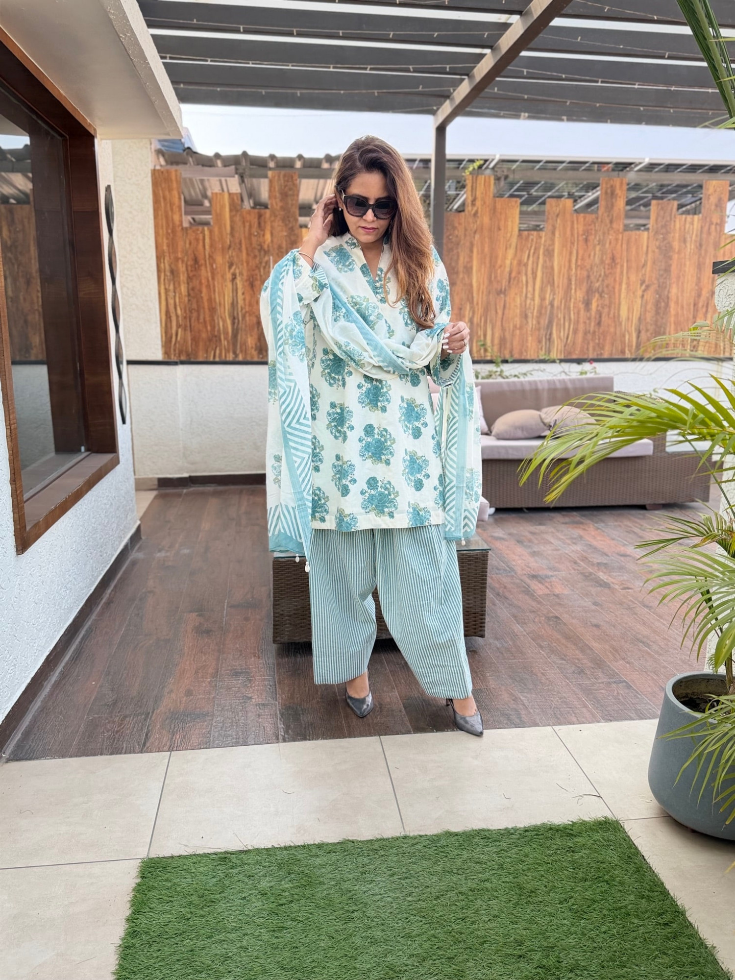 Simmi Cotton Suit