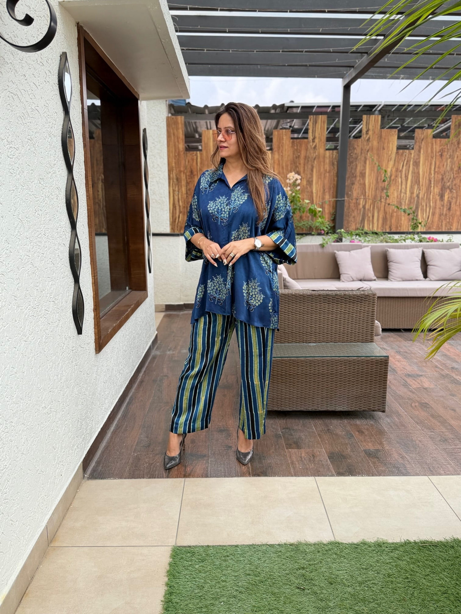 Bella Modal Silk Suit