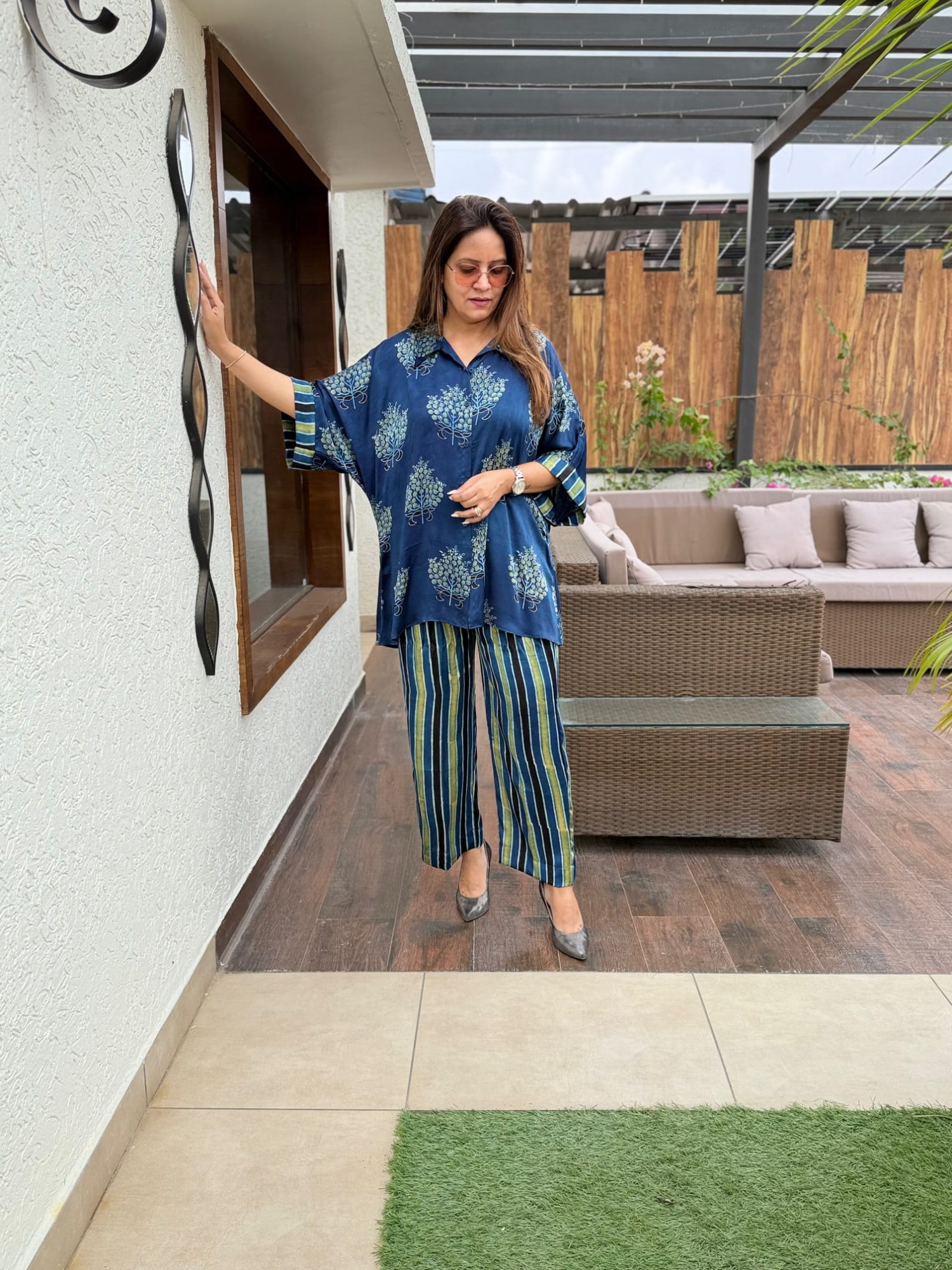 Bella Modal Silk Suit