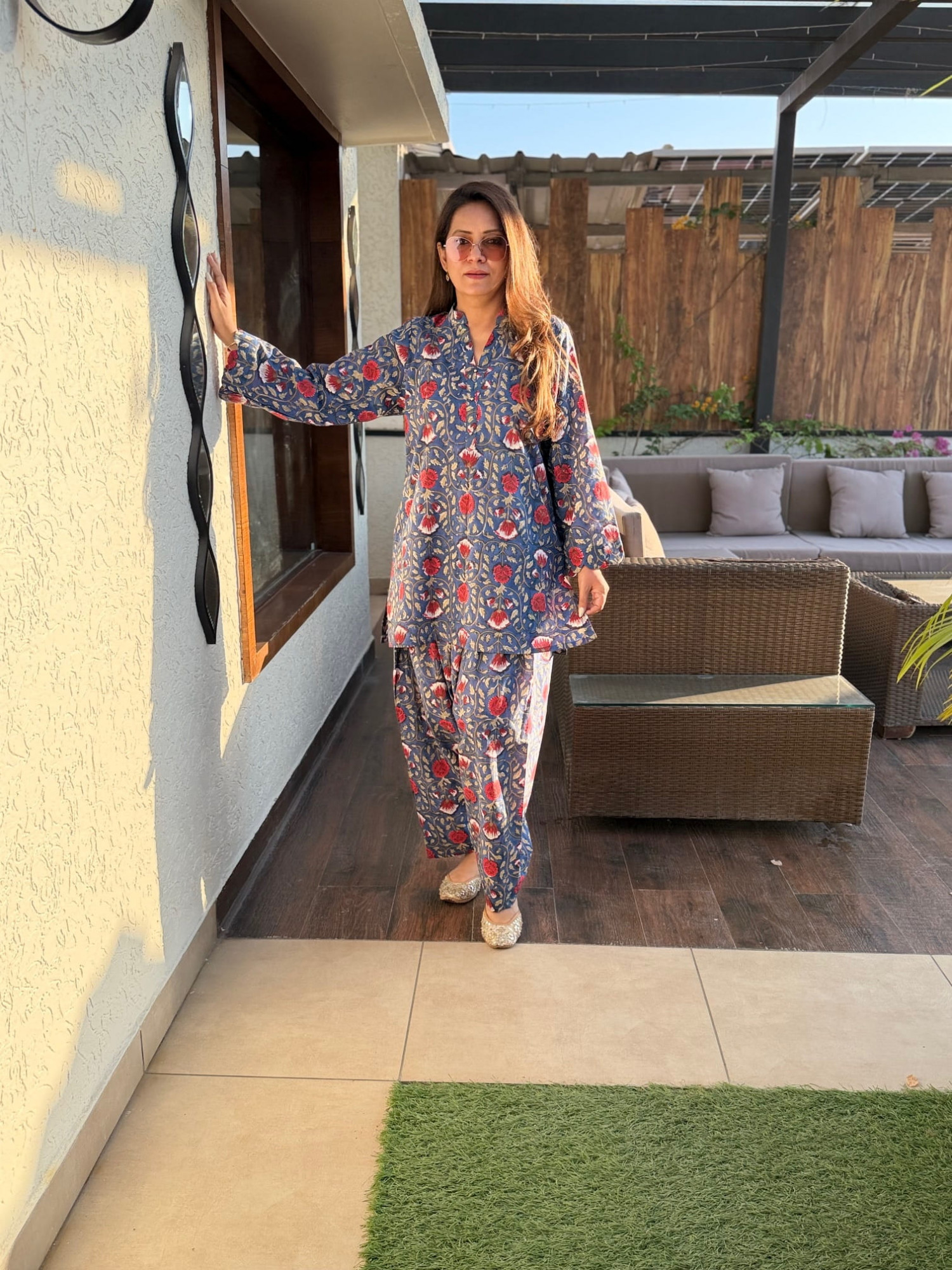 Kamini Cotton Co-ord Set