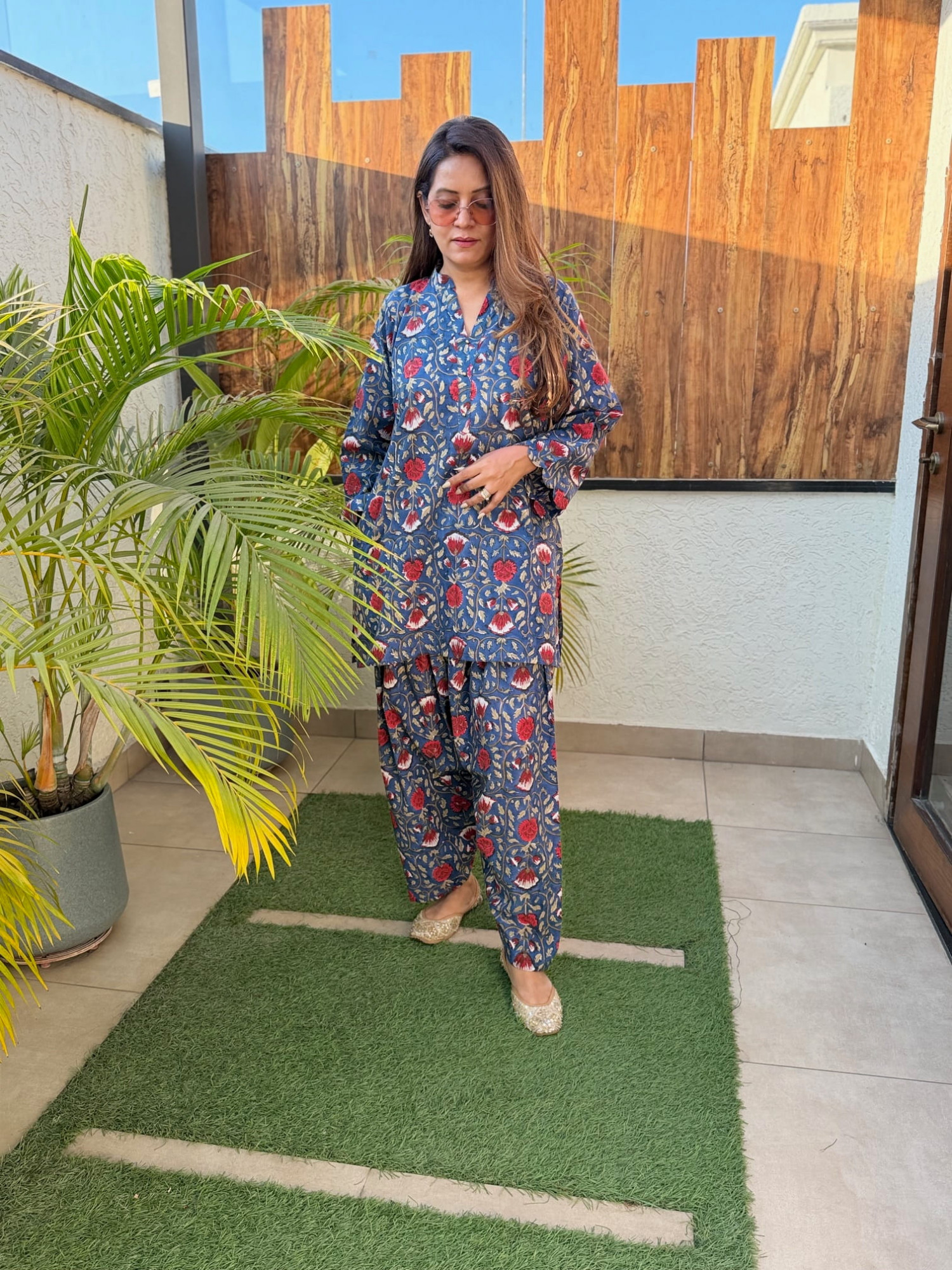 Kamini Cotton Co-ord Set