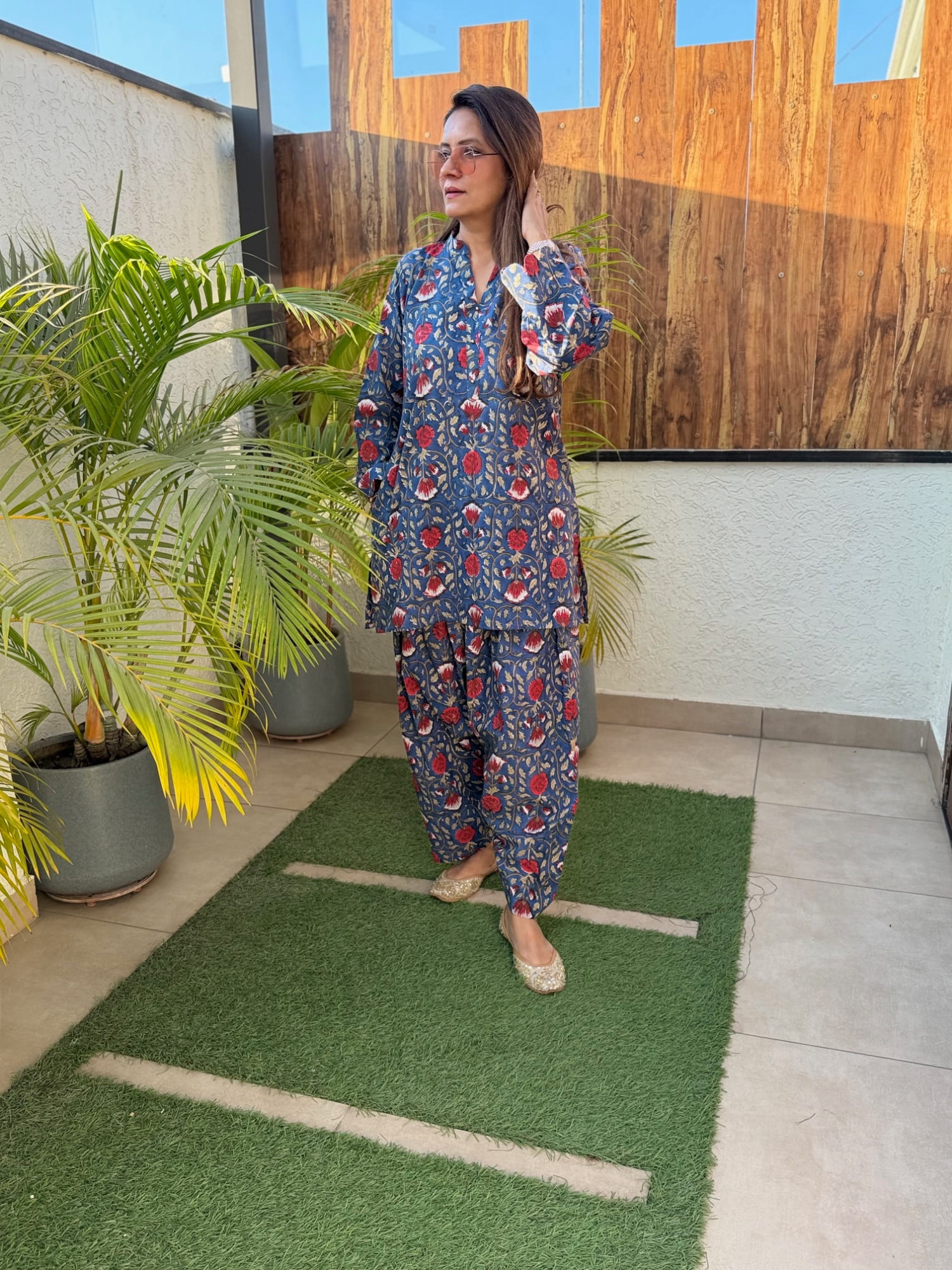 Kamini Cotton Co-ord Set