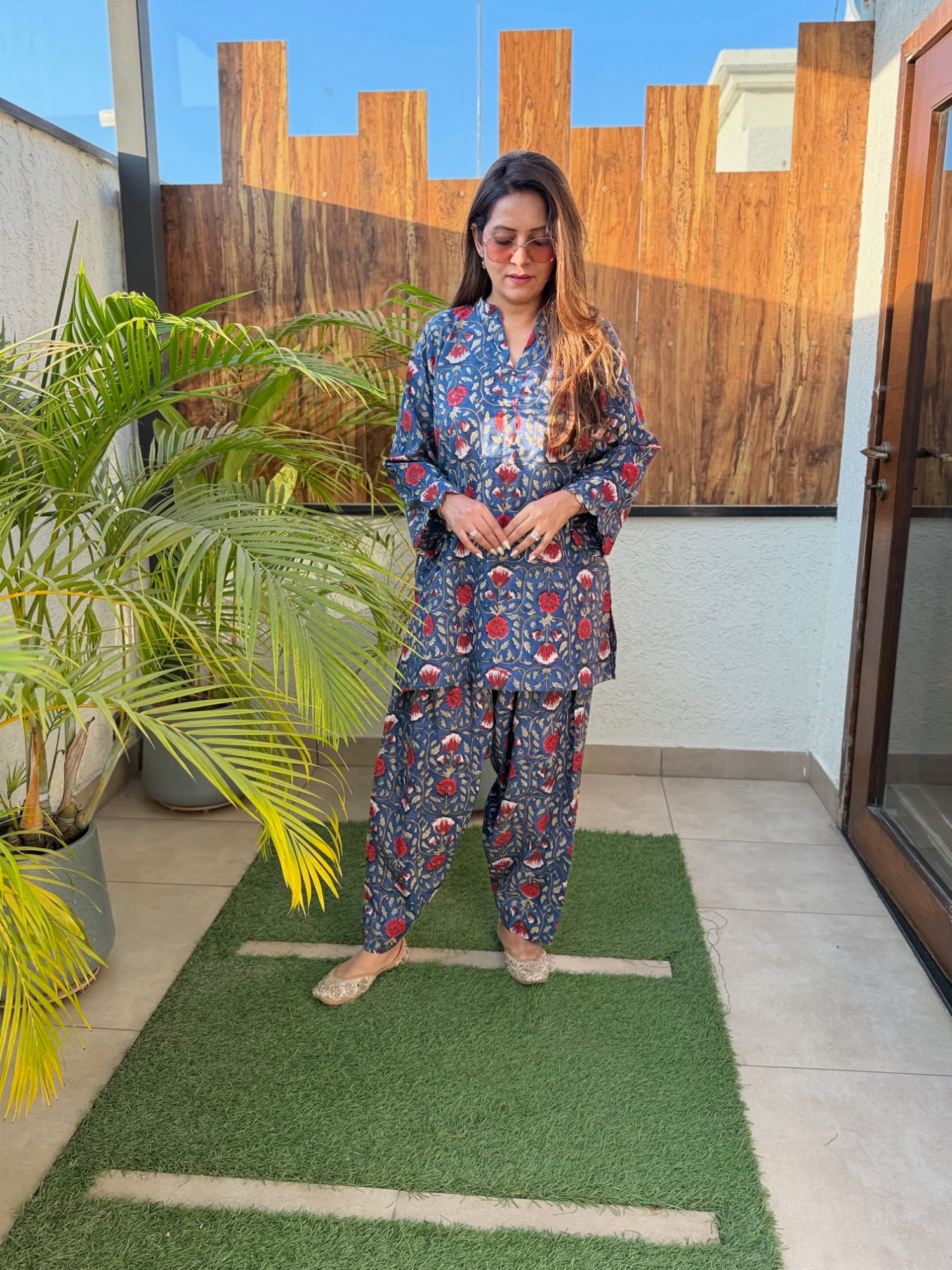 Kamini Cotton Co-ord Set