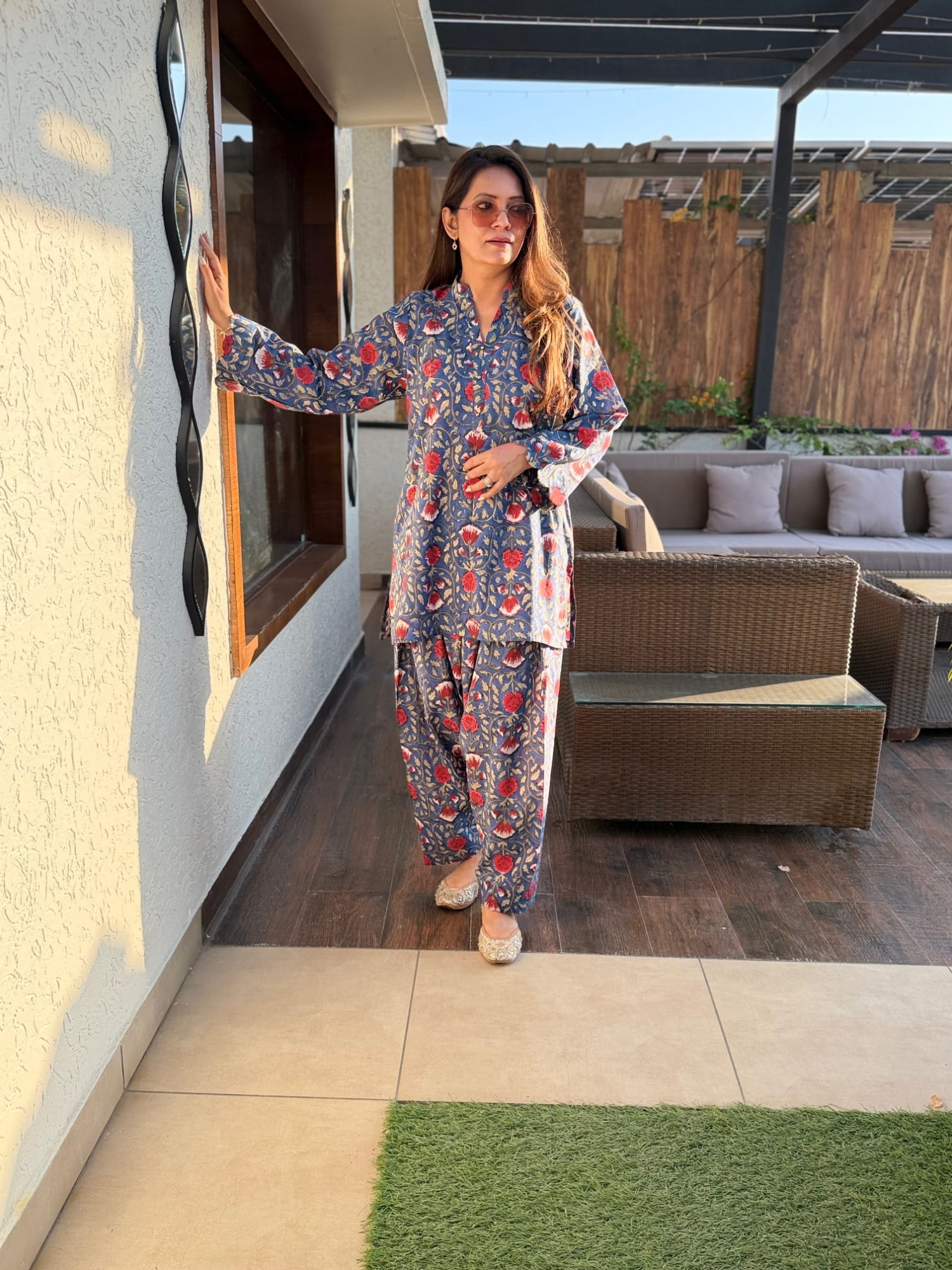 Kamini Cotton Co-ord Set