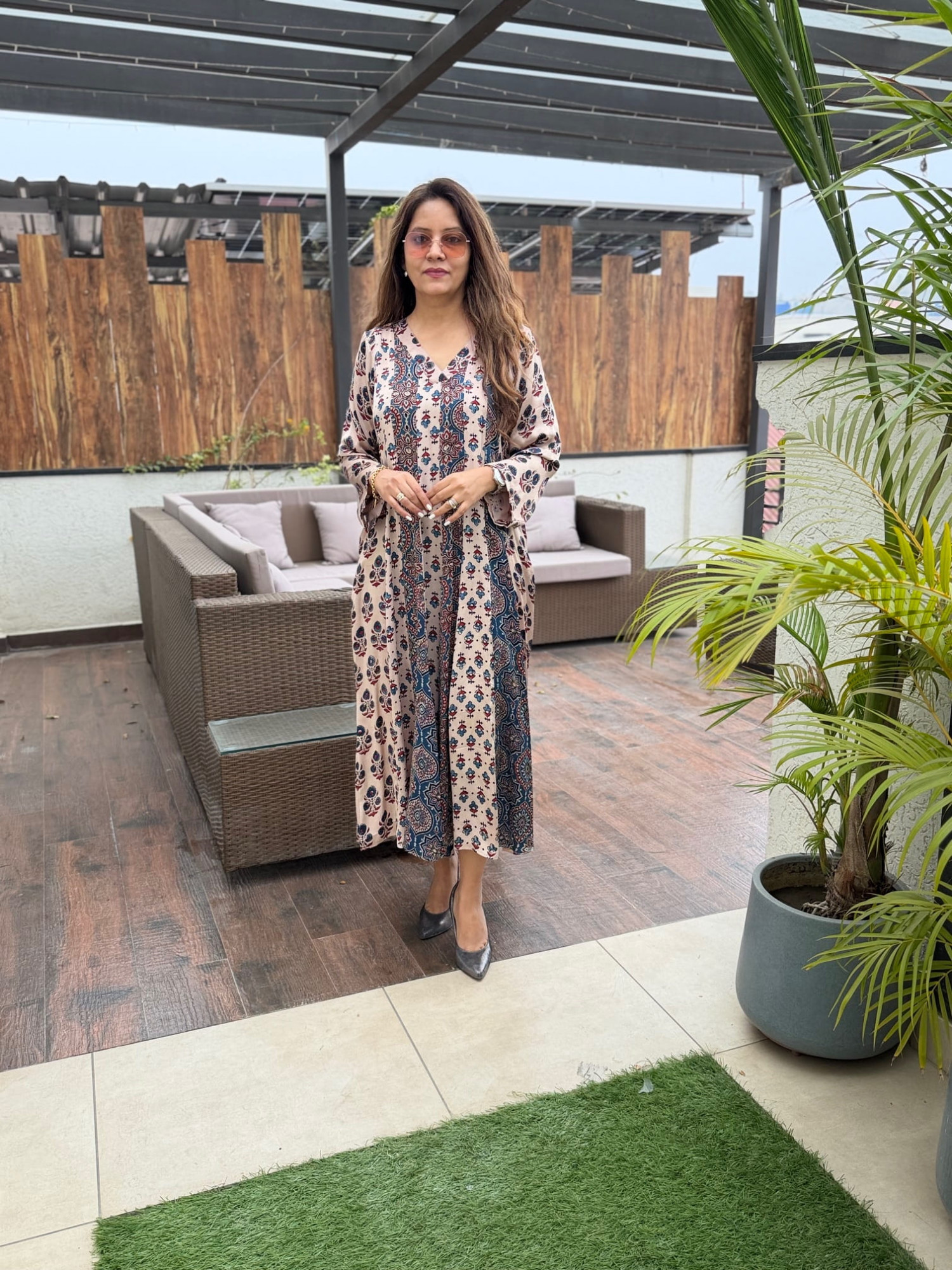 Falguni Modal Silk Dress