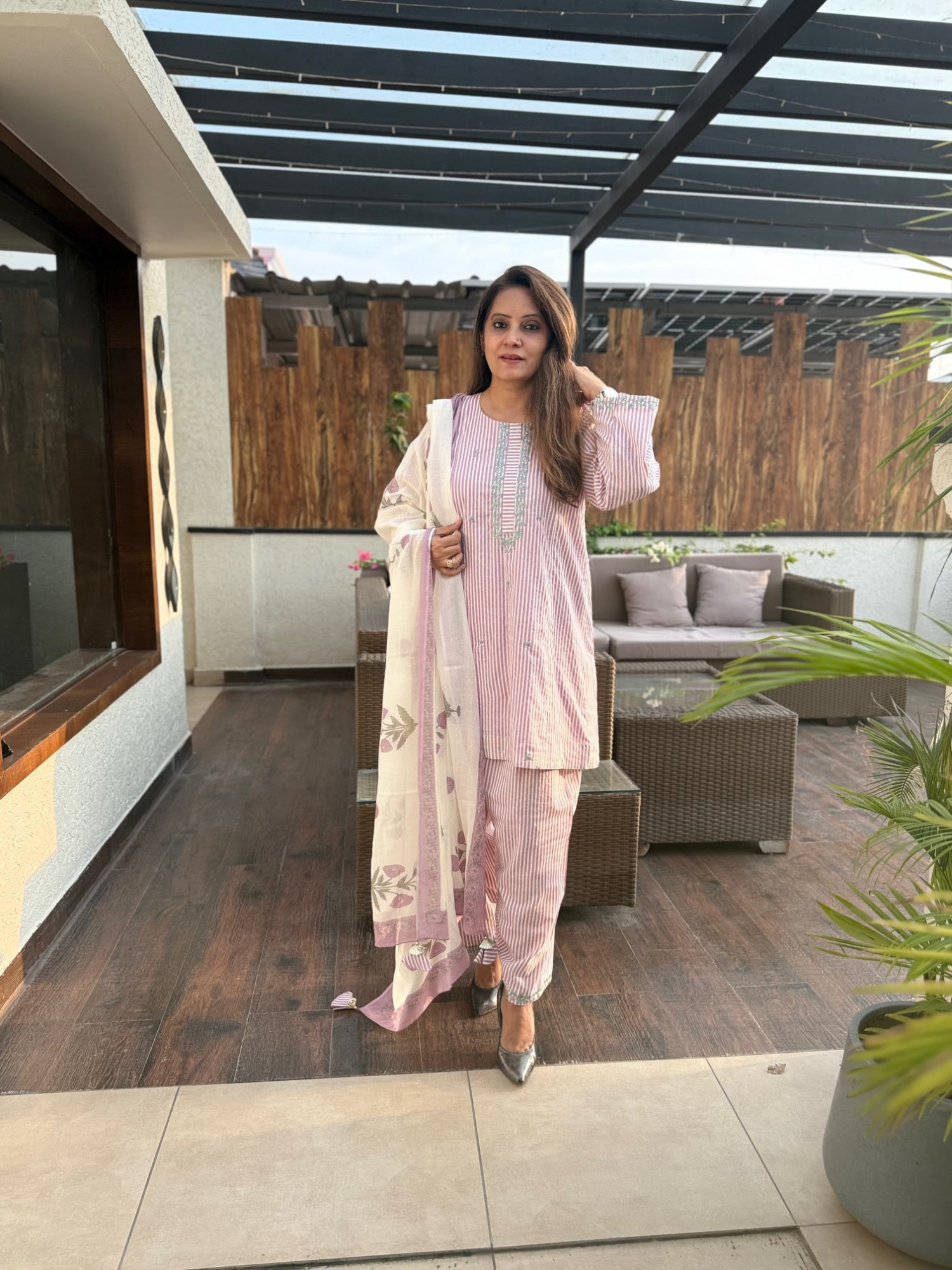 Ishya Cotton Suit