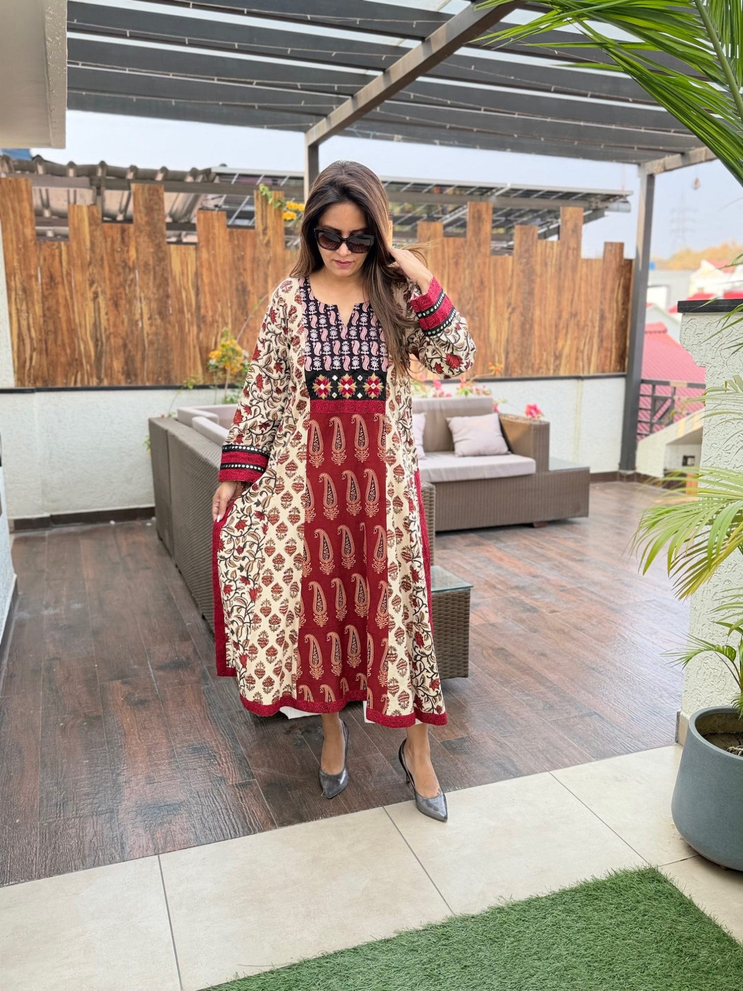 Anvika Cotton Anarkali