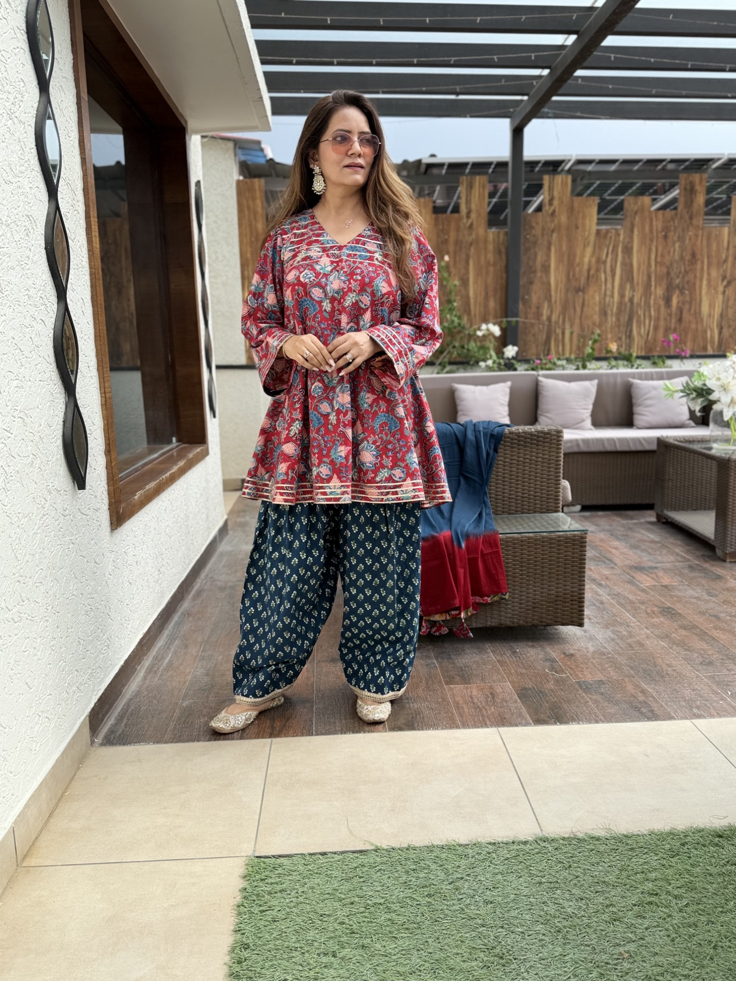 Kadambari Cotton Suit