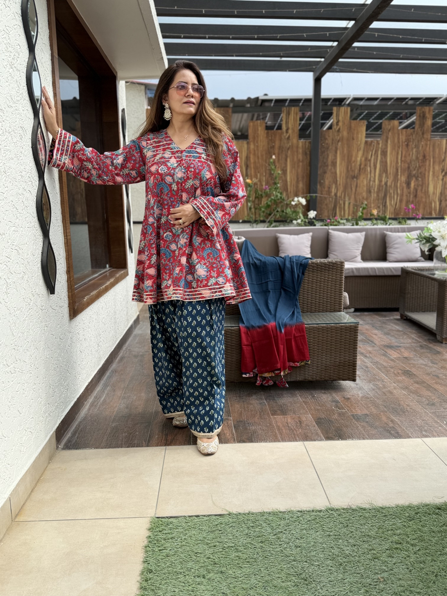Kadambari Cotton Suit