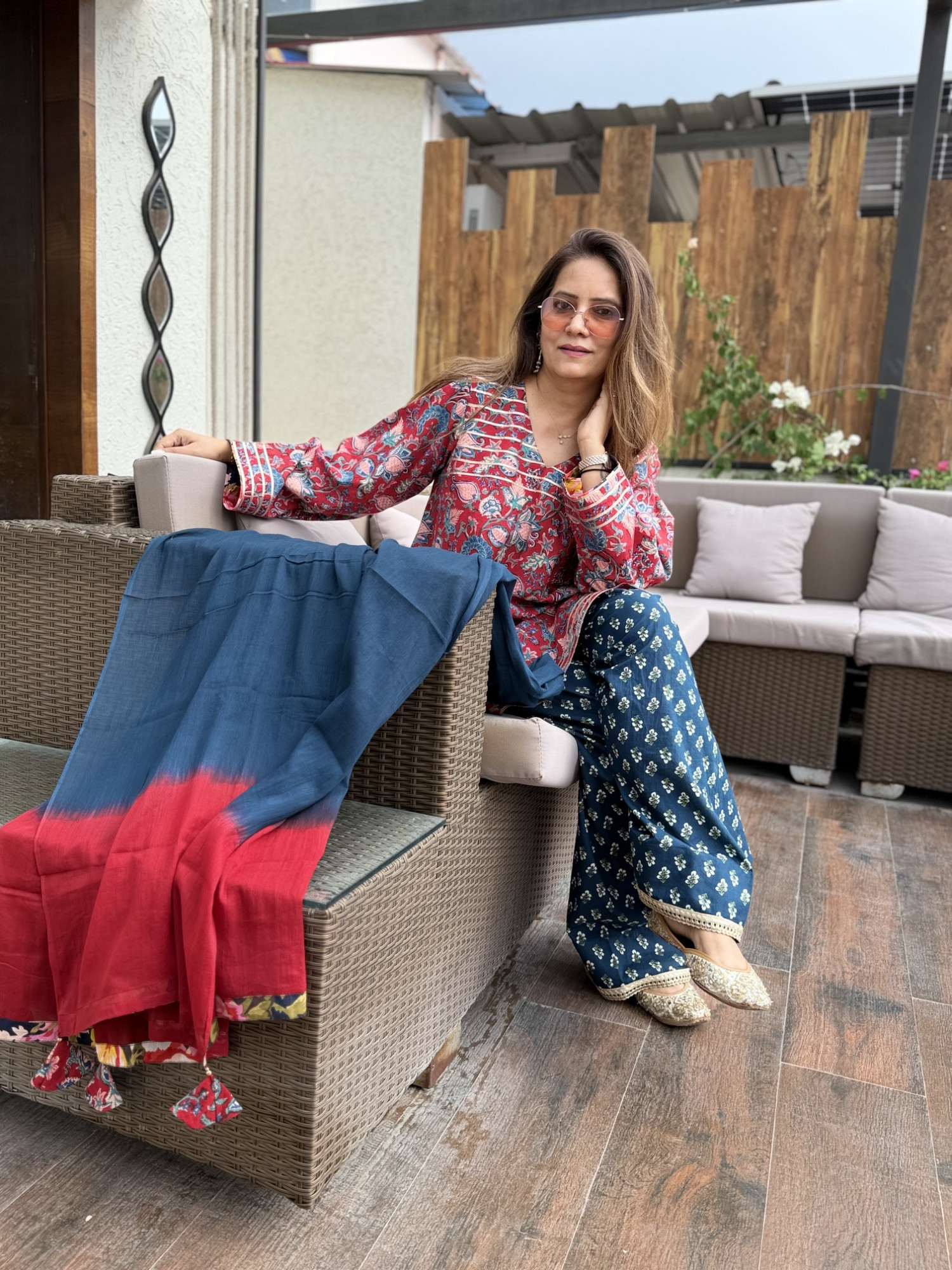 Kadambari Cotton Suit
