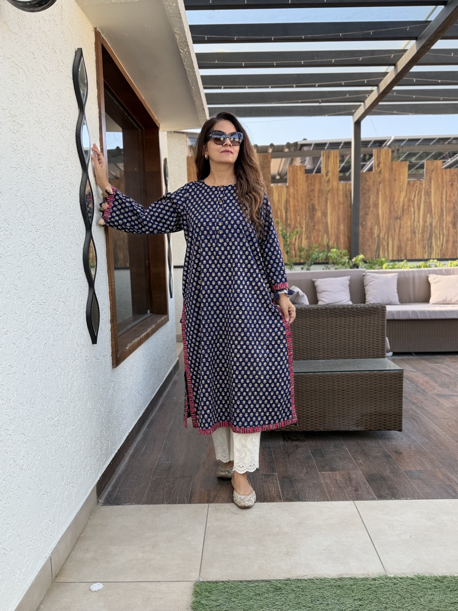 Alka Cotton Kurta