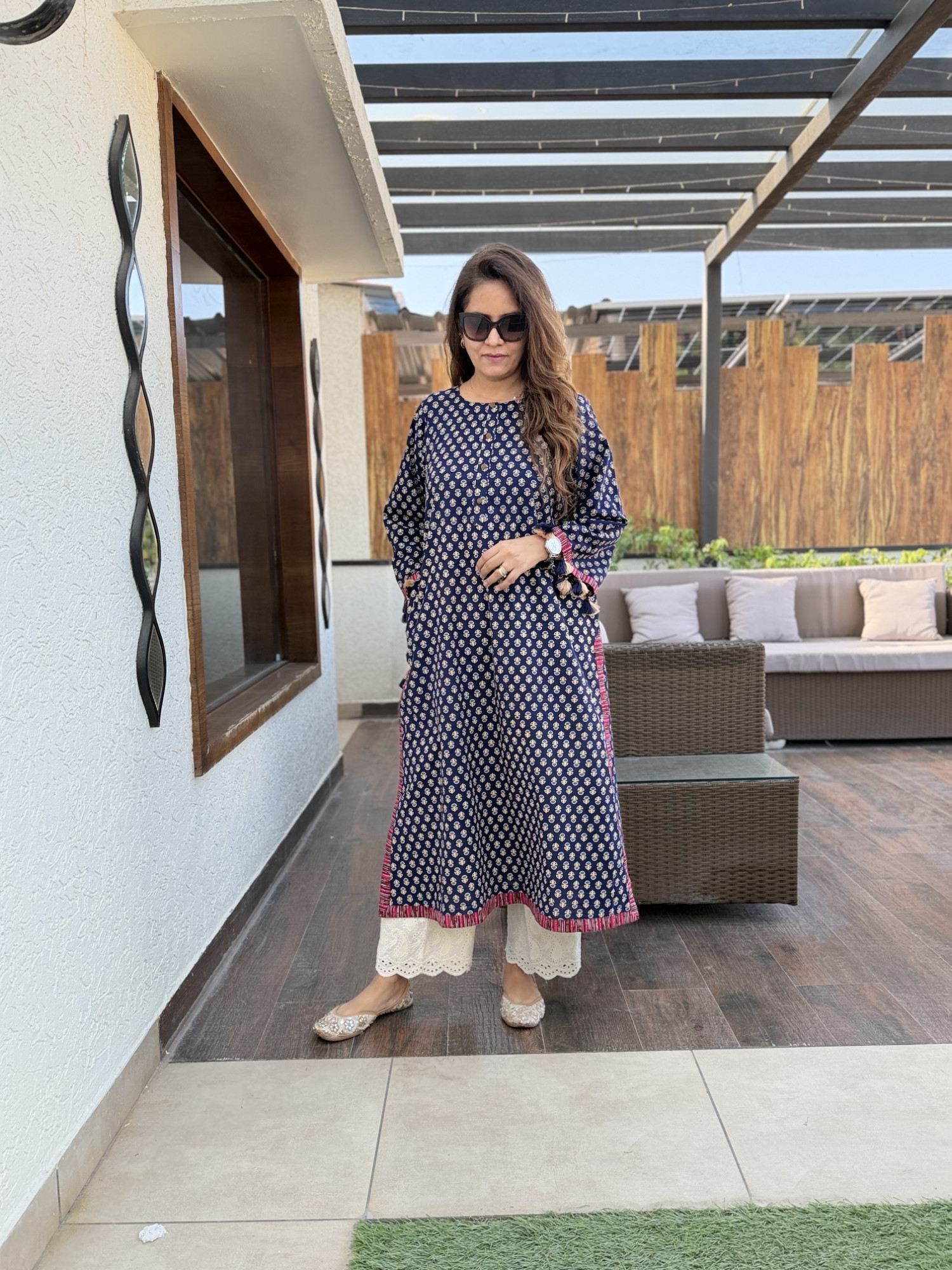 Alka Cotton Kurta