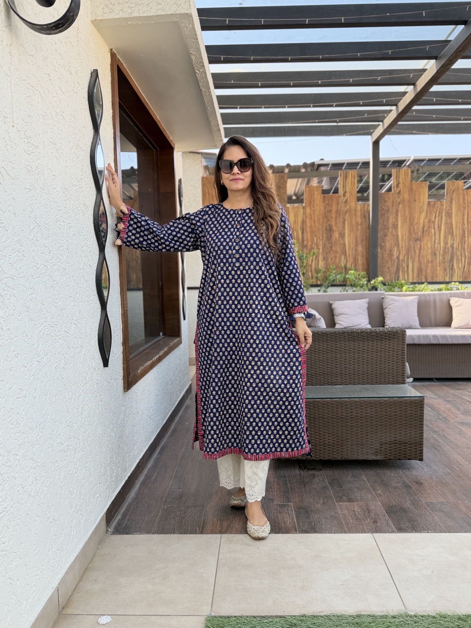 Alka Cotton Kurta