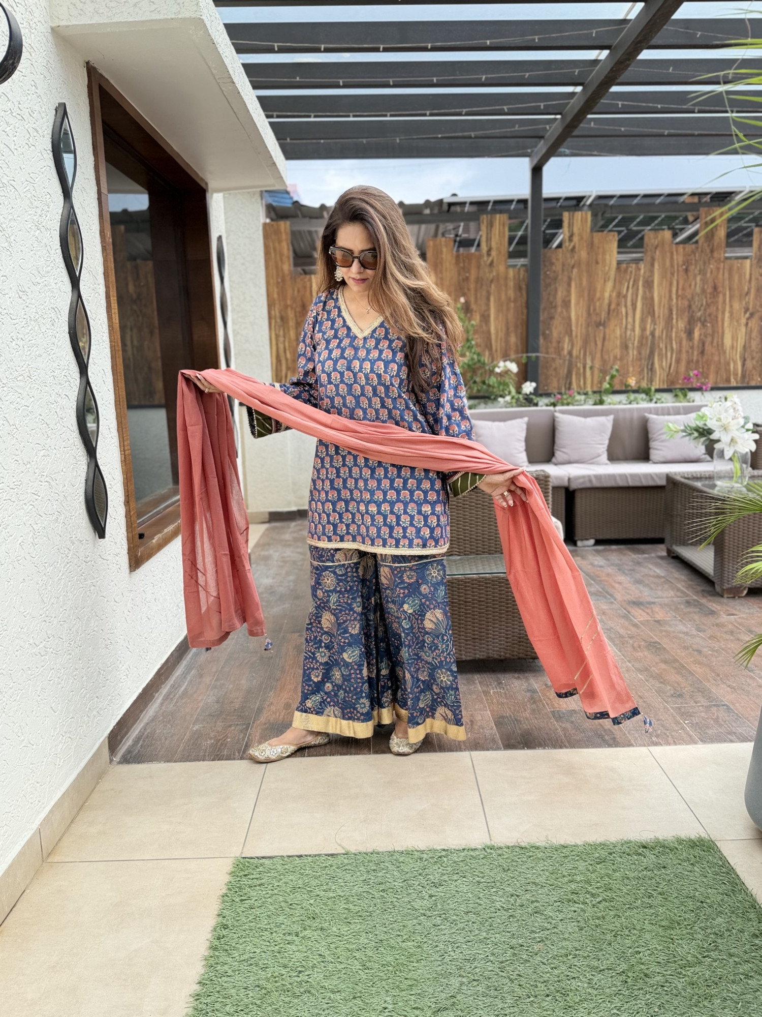 Trisha Sharara Suit Set