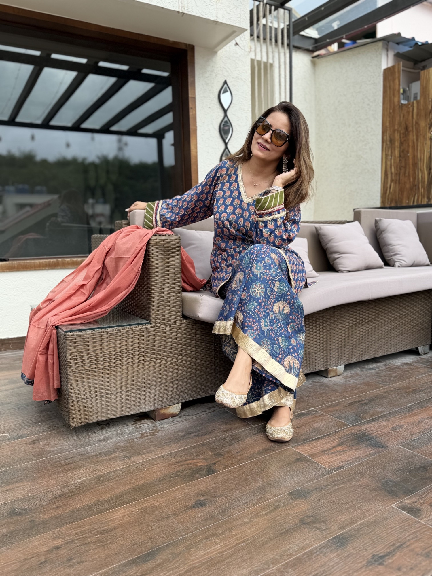 Trisha Sharara Suit Set
