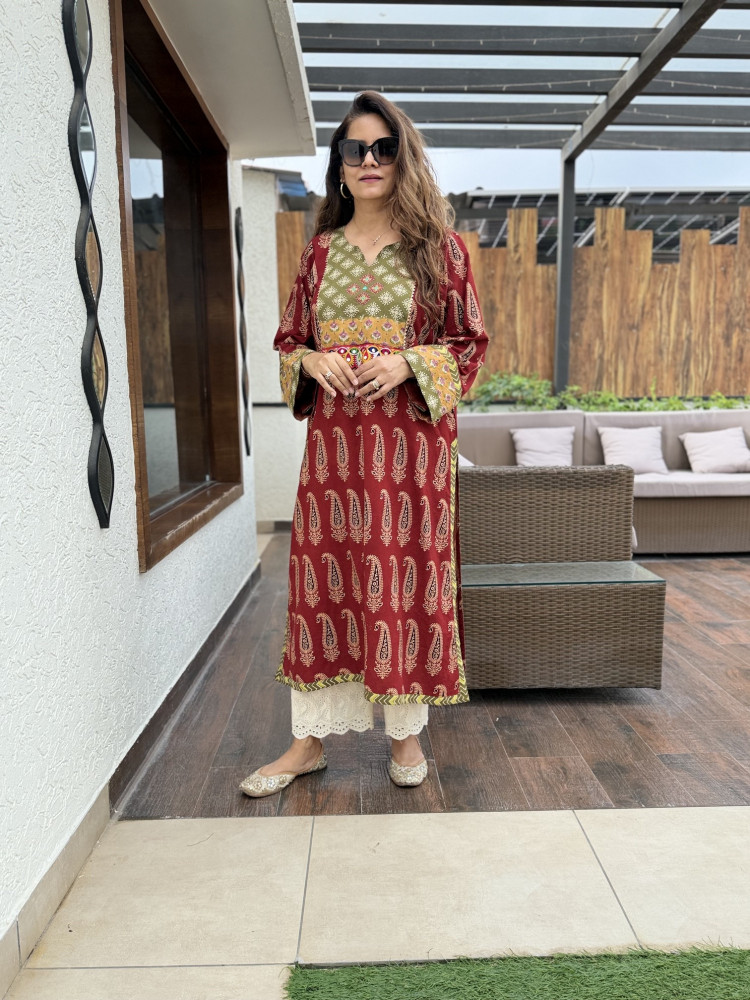 Image of Aakriti Cotton Kurta
