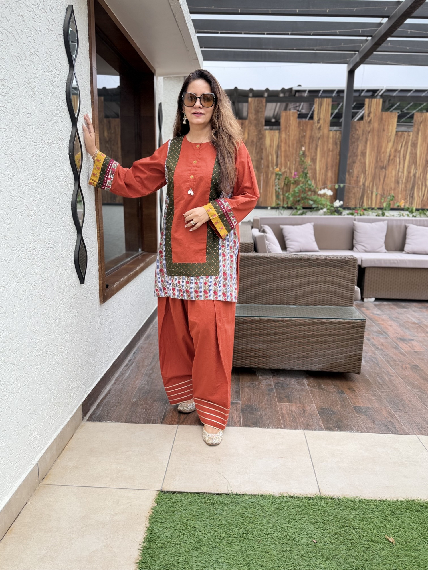 Zareen Cotton Suit