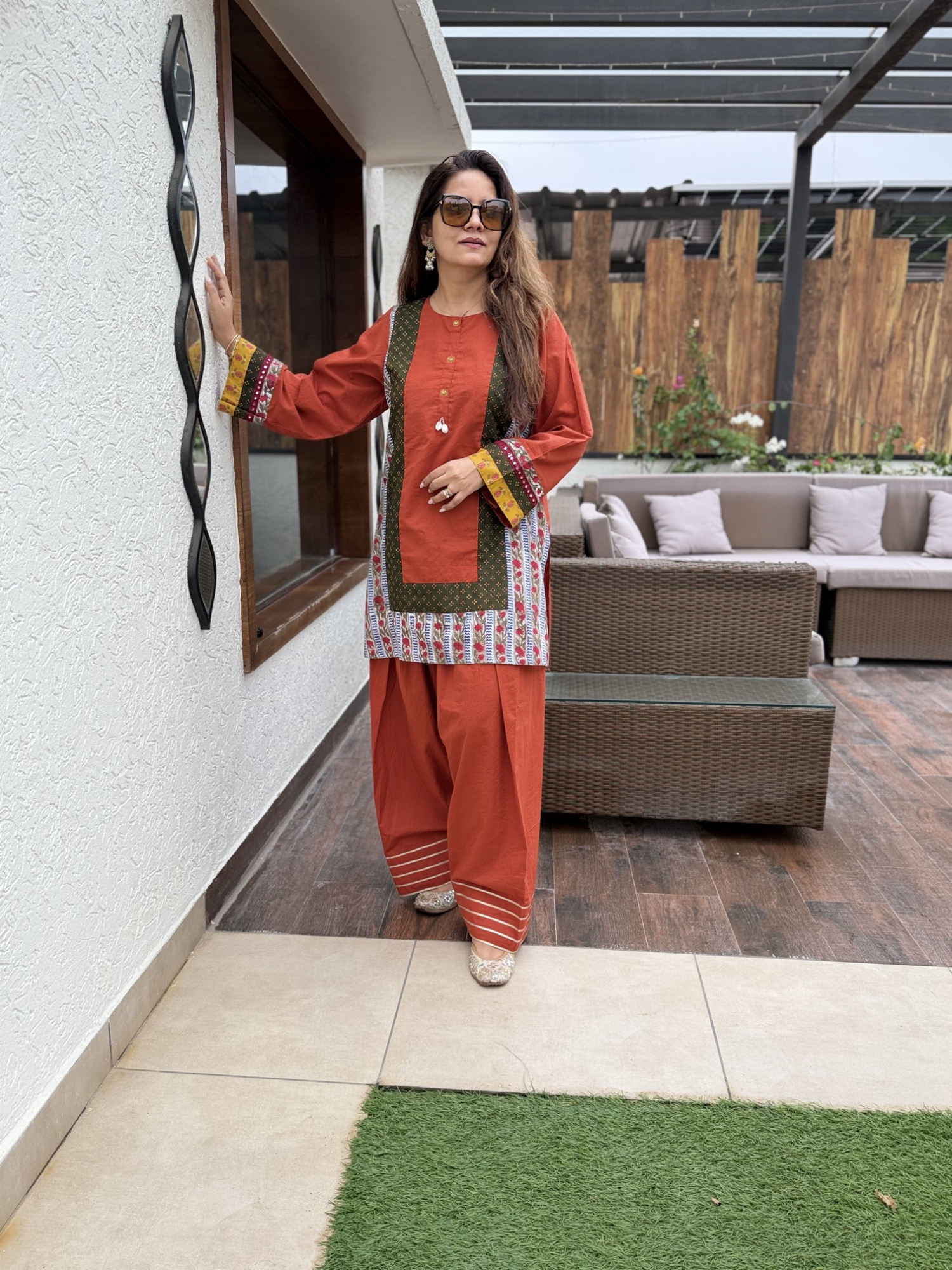 Zareen Cotton Suit
