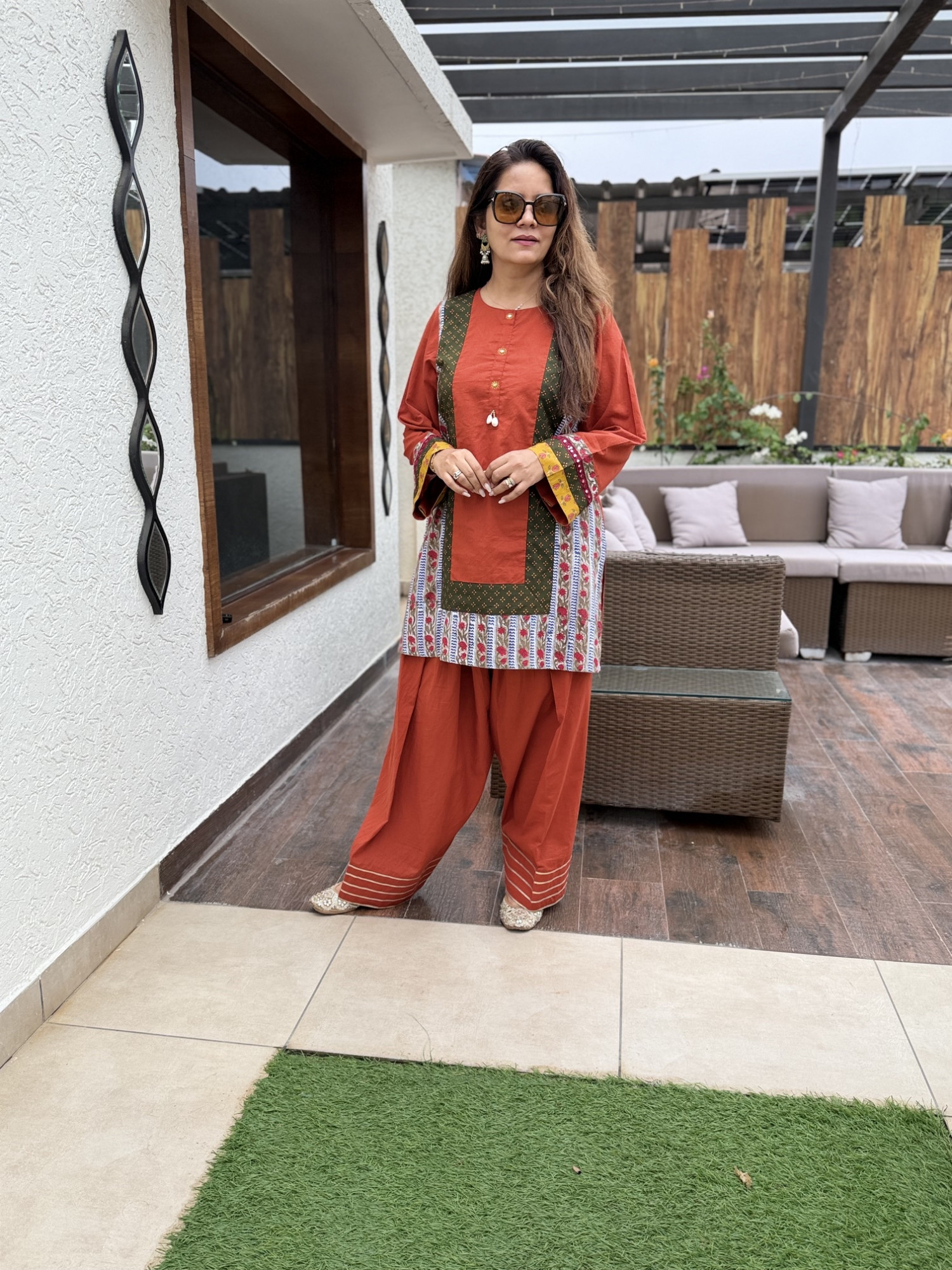 Zareen Cotton Suit