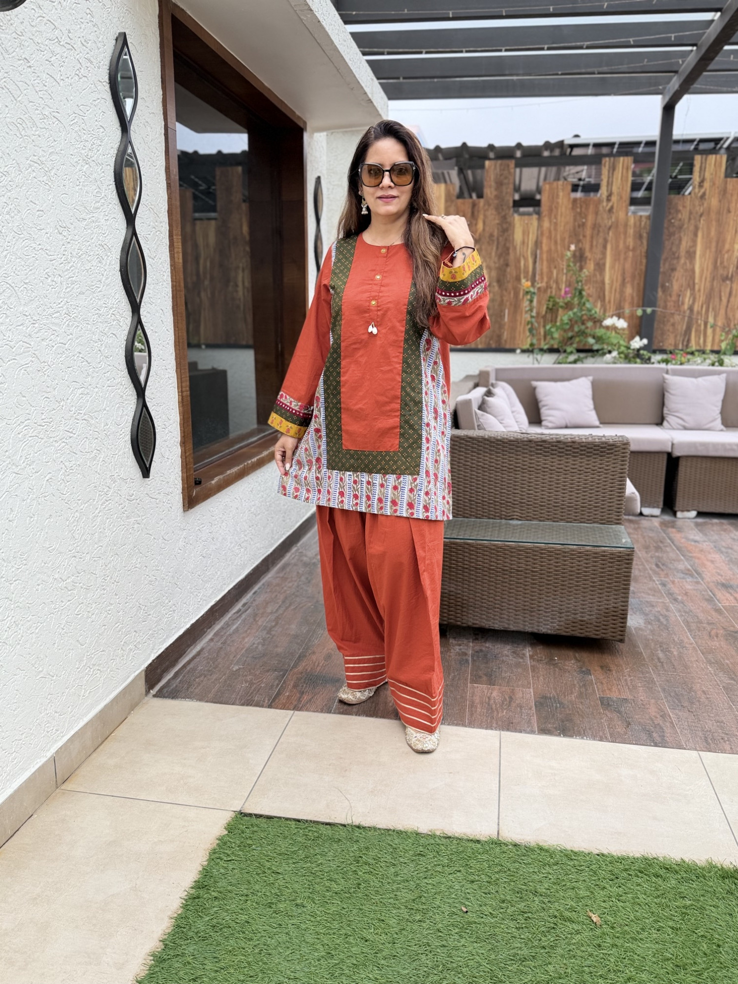 Zareen Cotton Suit