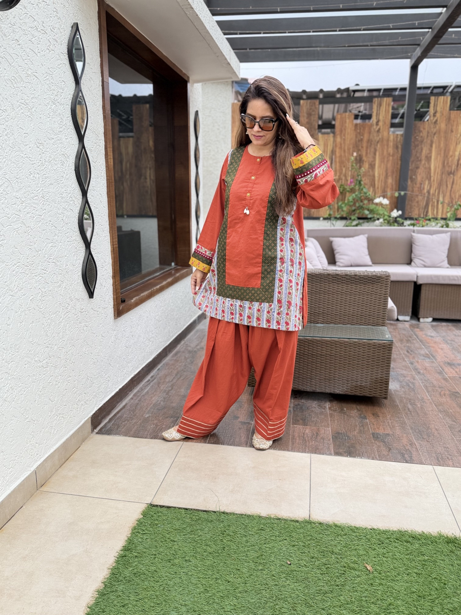 Zareen Cotton Suit