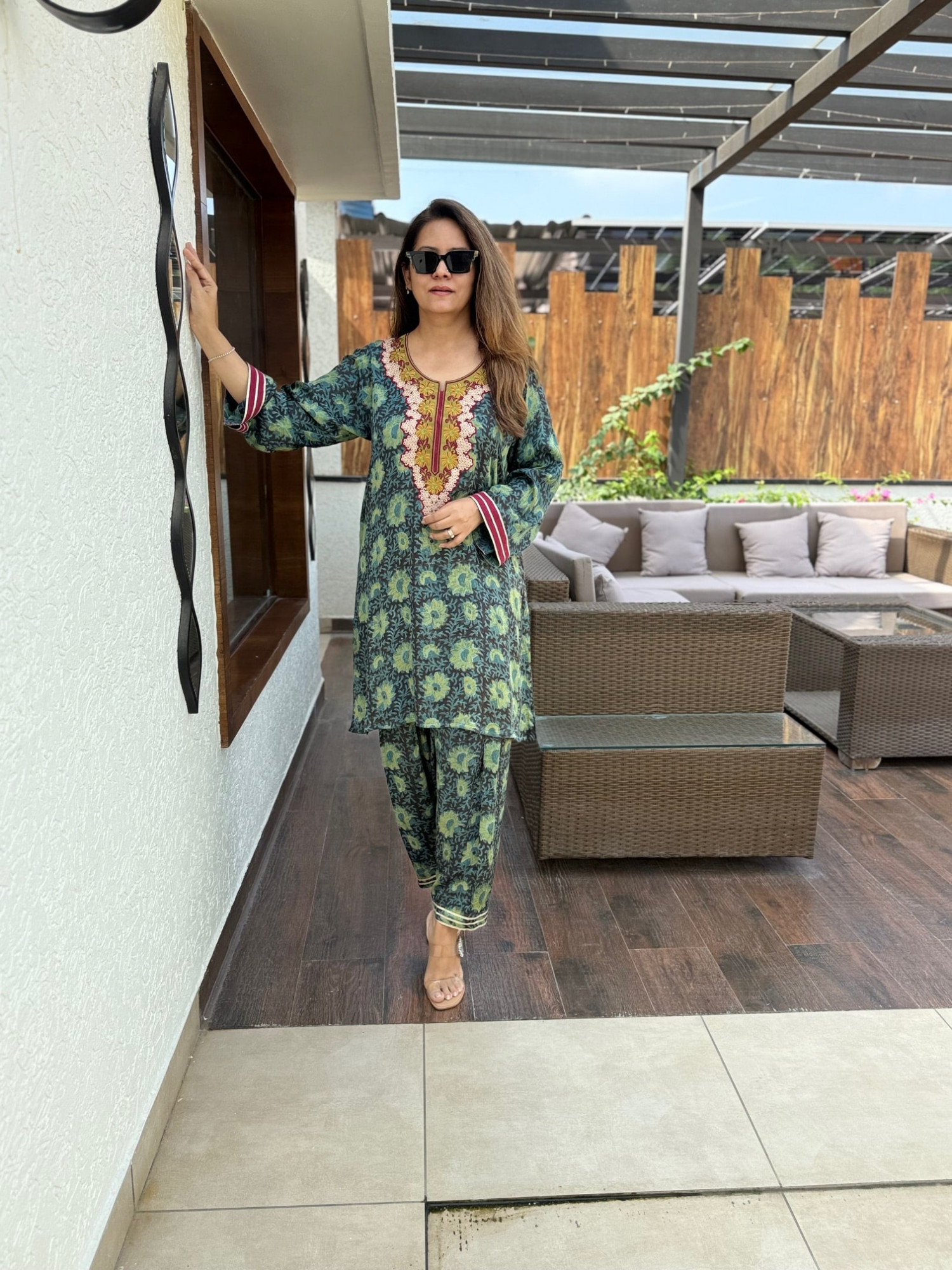 Modal Silk Co-ord Set