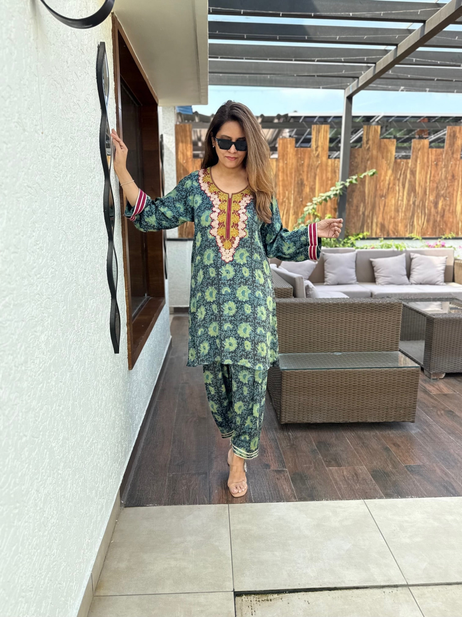 Modal Silk Co-ord Set