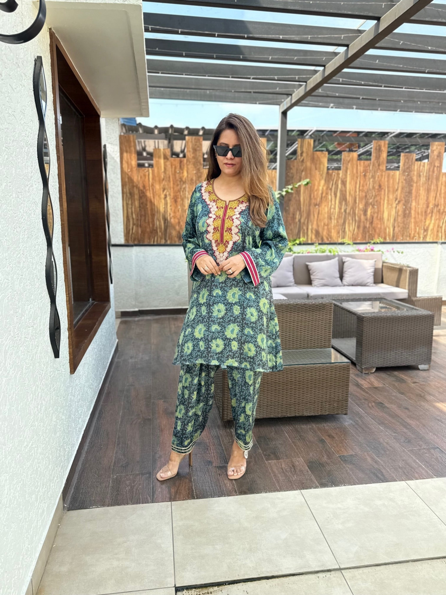 Modal Silk Co-ord Set