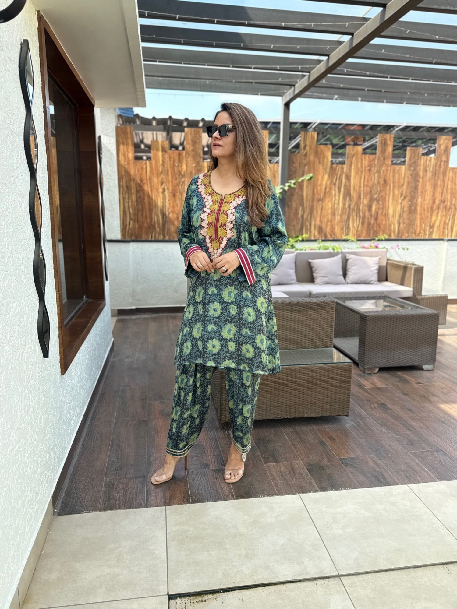 Modal Silk Co-ord Set