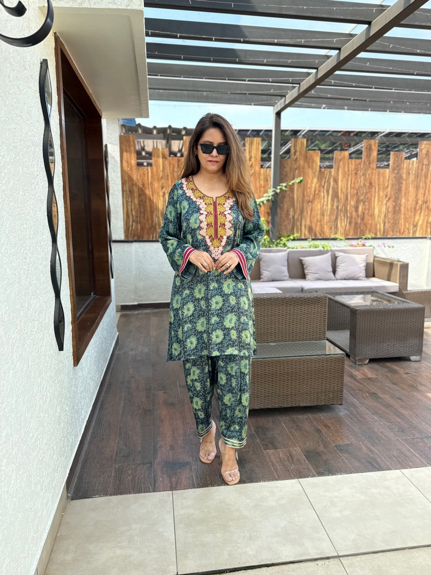 Modal Silk Co-ord Set