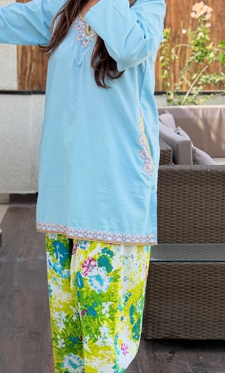 Monika 20 Cotton Suit