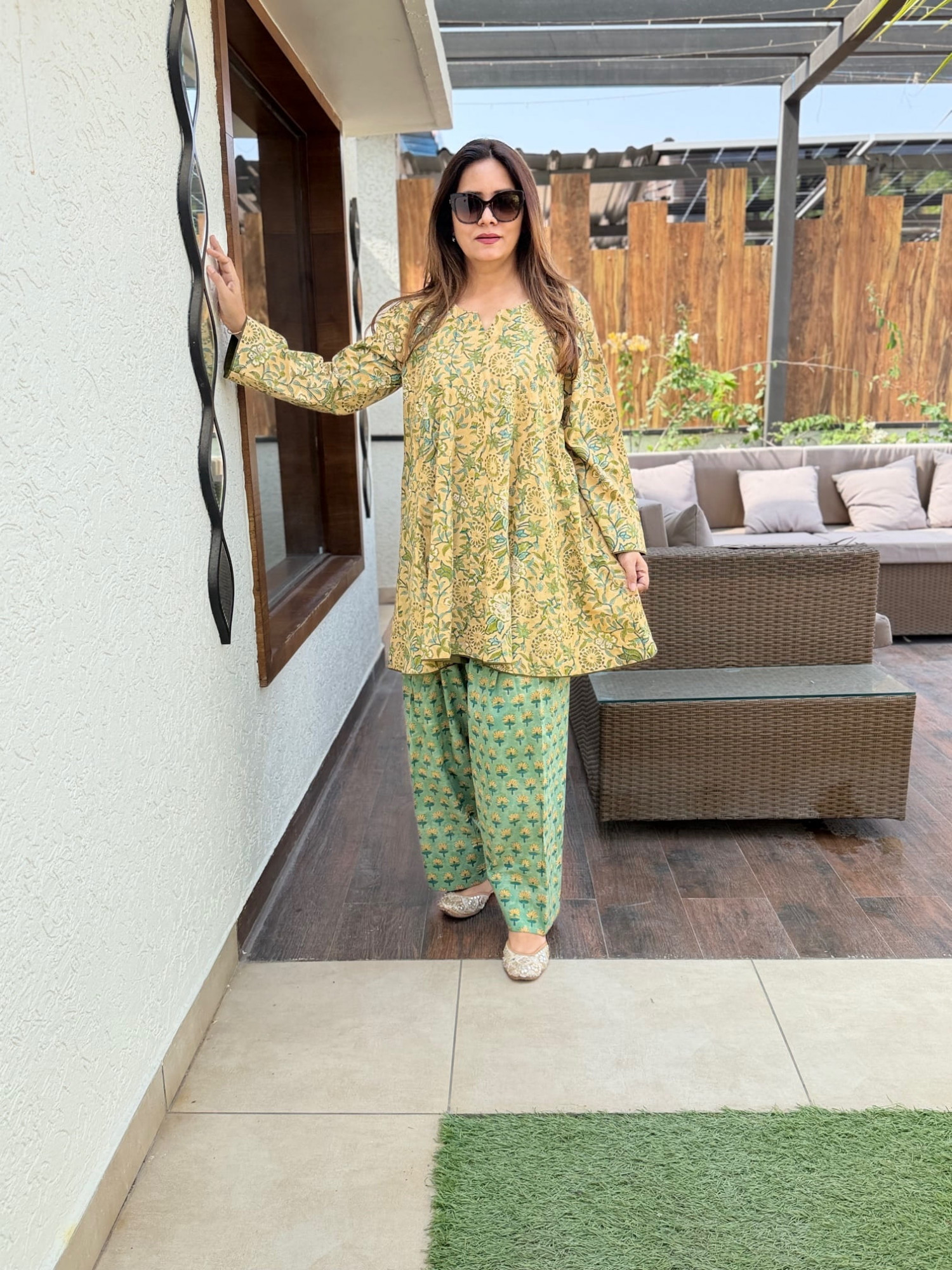 Savisha Cotton Suit